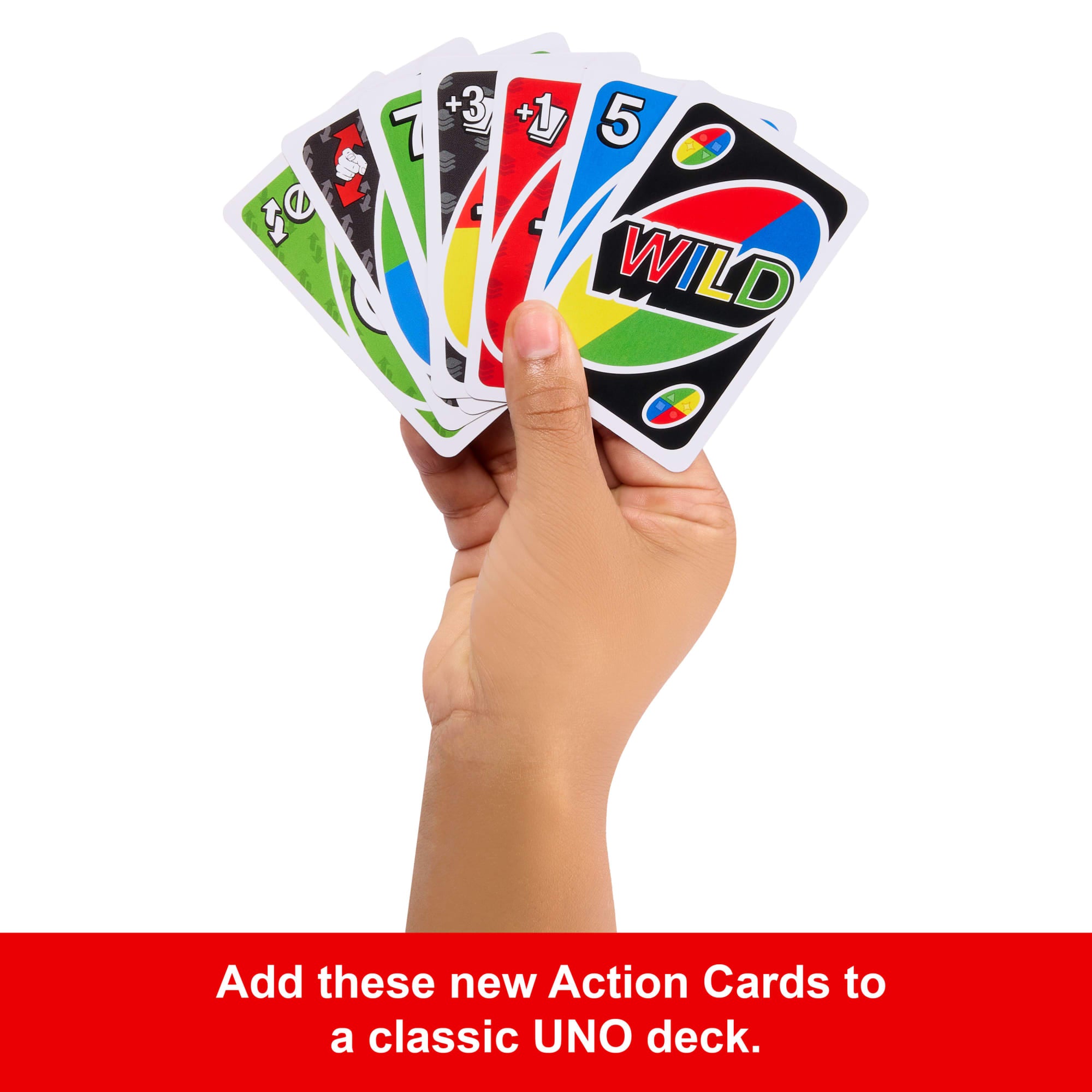UNO Card Game With 2 Add-On Packs Card Deck For Kids. Adults & Family Night - Image 4