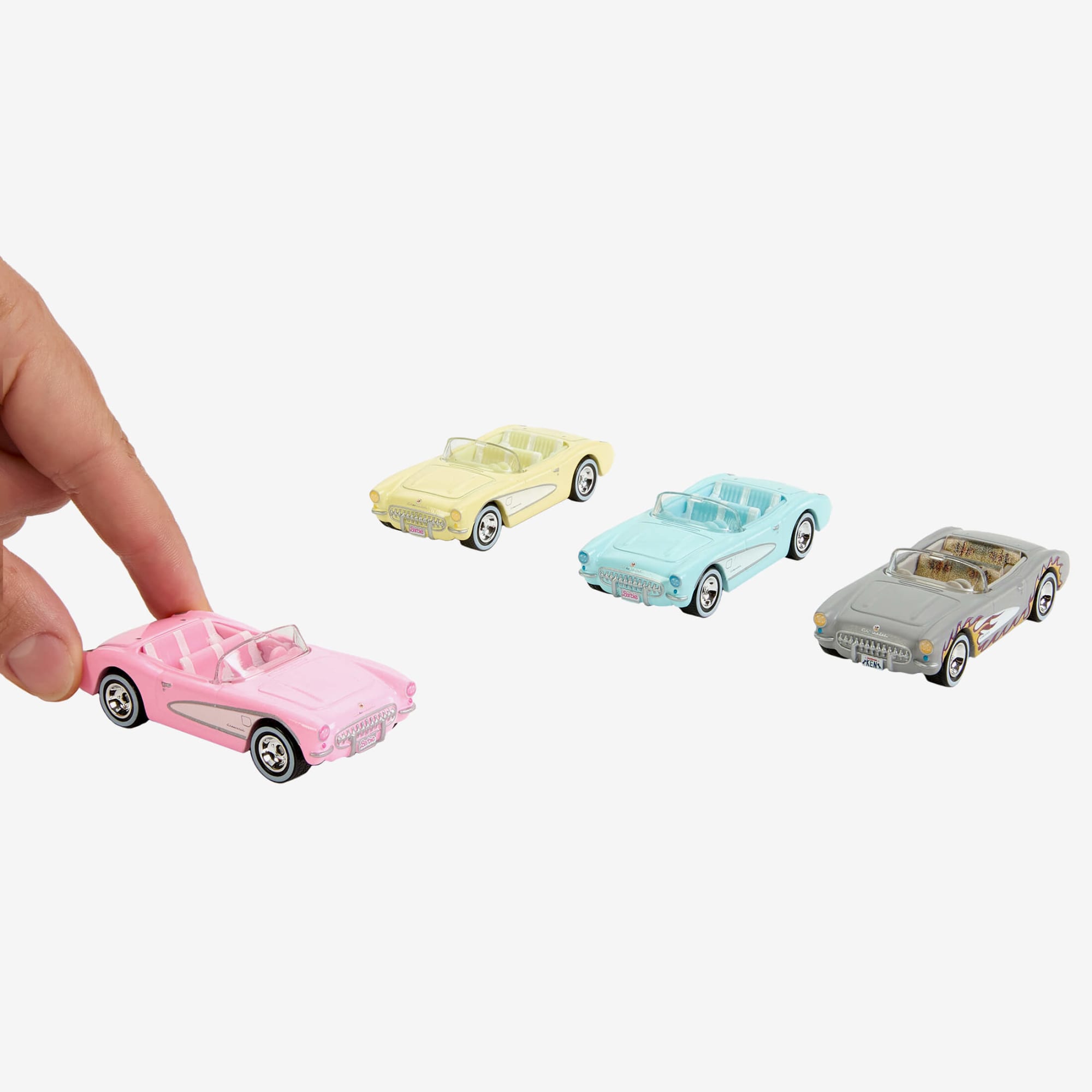 Barbie The Movie Hot Wheels Corvette 4-Pack - Image 10