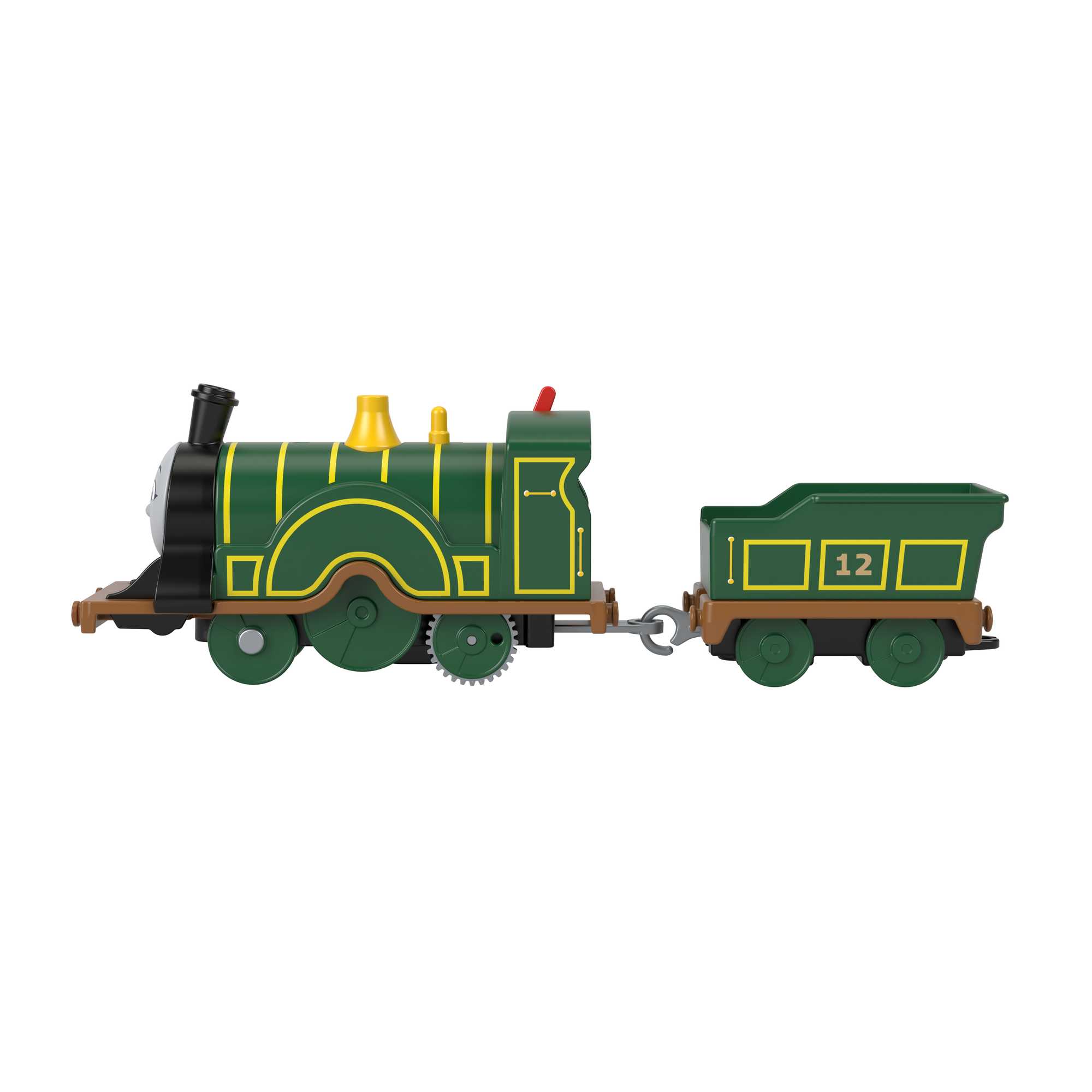 Thomas & Friends Emily Motorized Toy Train Engine With Tender For Preschool Kids - Image 2
