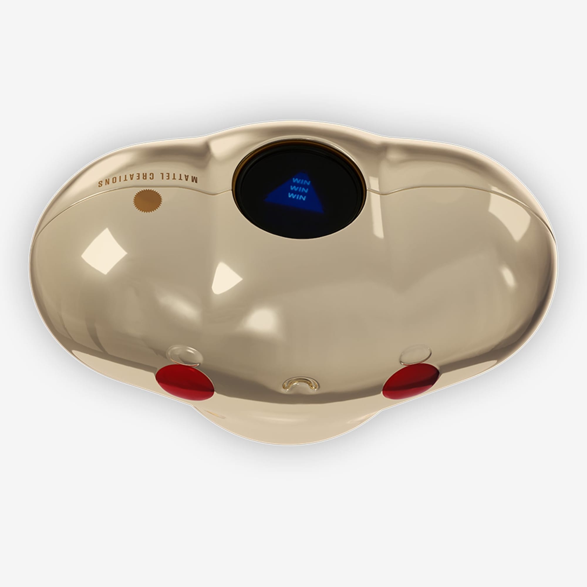 FriendsWithYou Lucky Little Cloud Magic 8 Ball Gold Amulet - Image 4