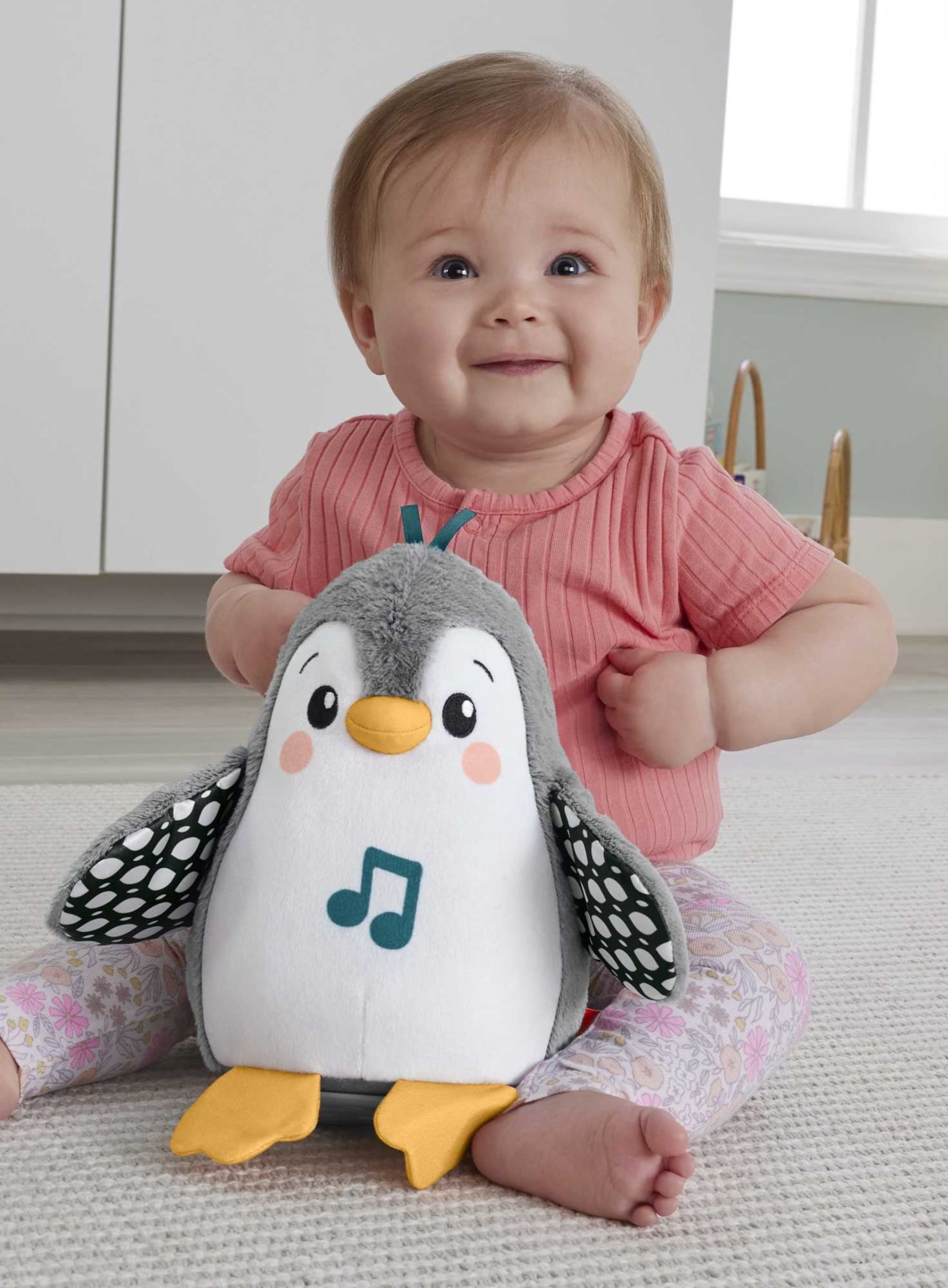 Fisher-Price-Peluche Musicale Manchot Culbuto Dès La Naissance - Image 5