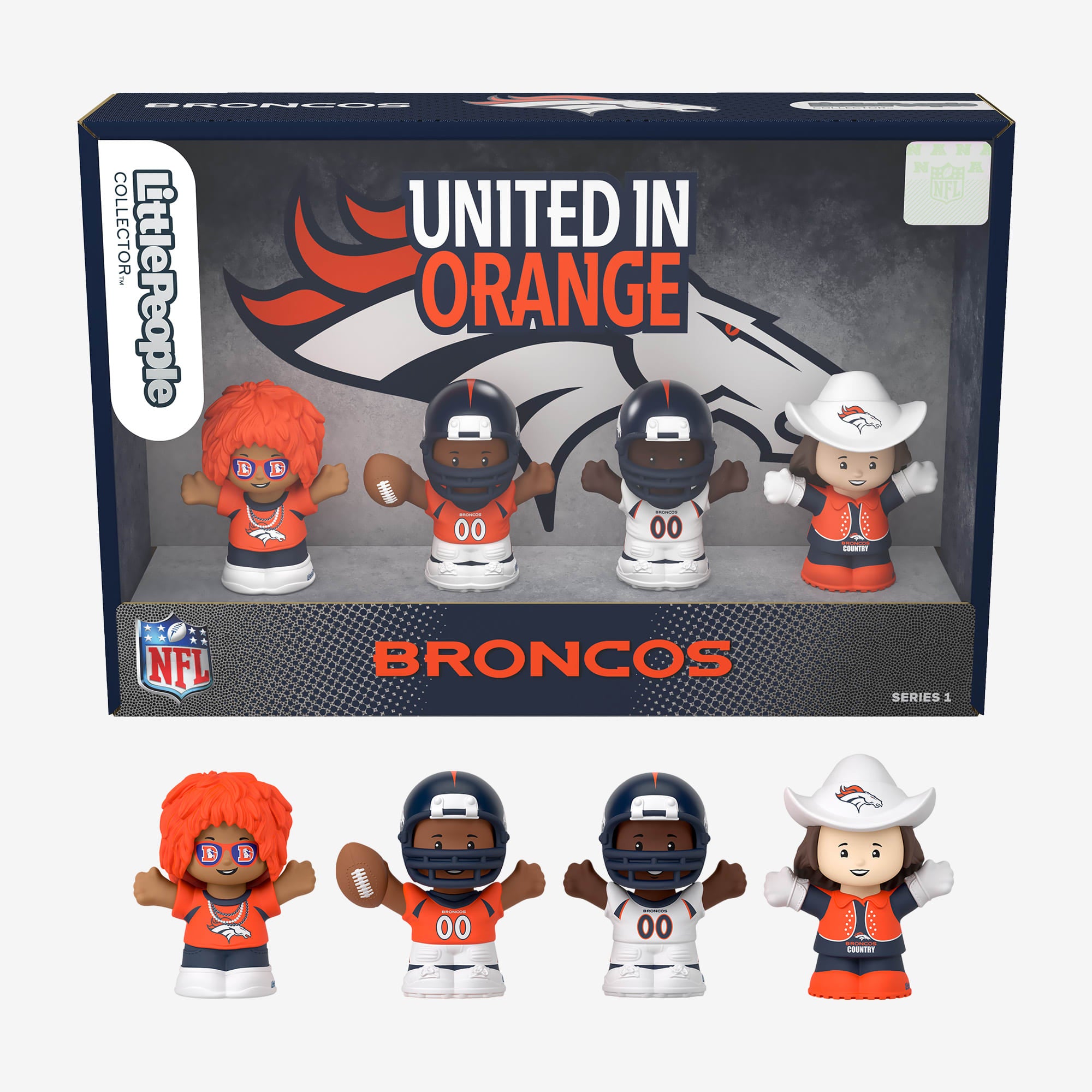 Little People Collector x NFL Denver Broncos Set - Image 3