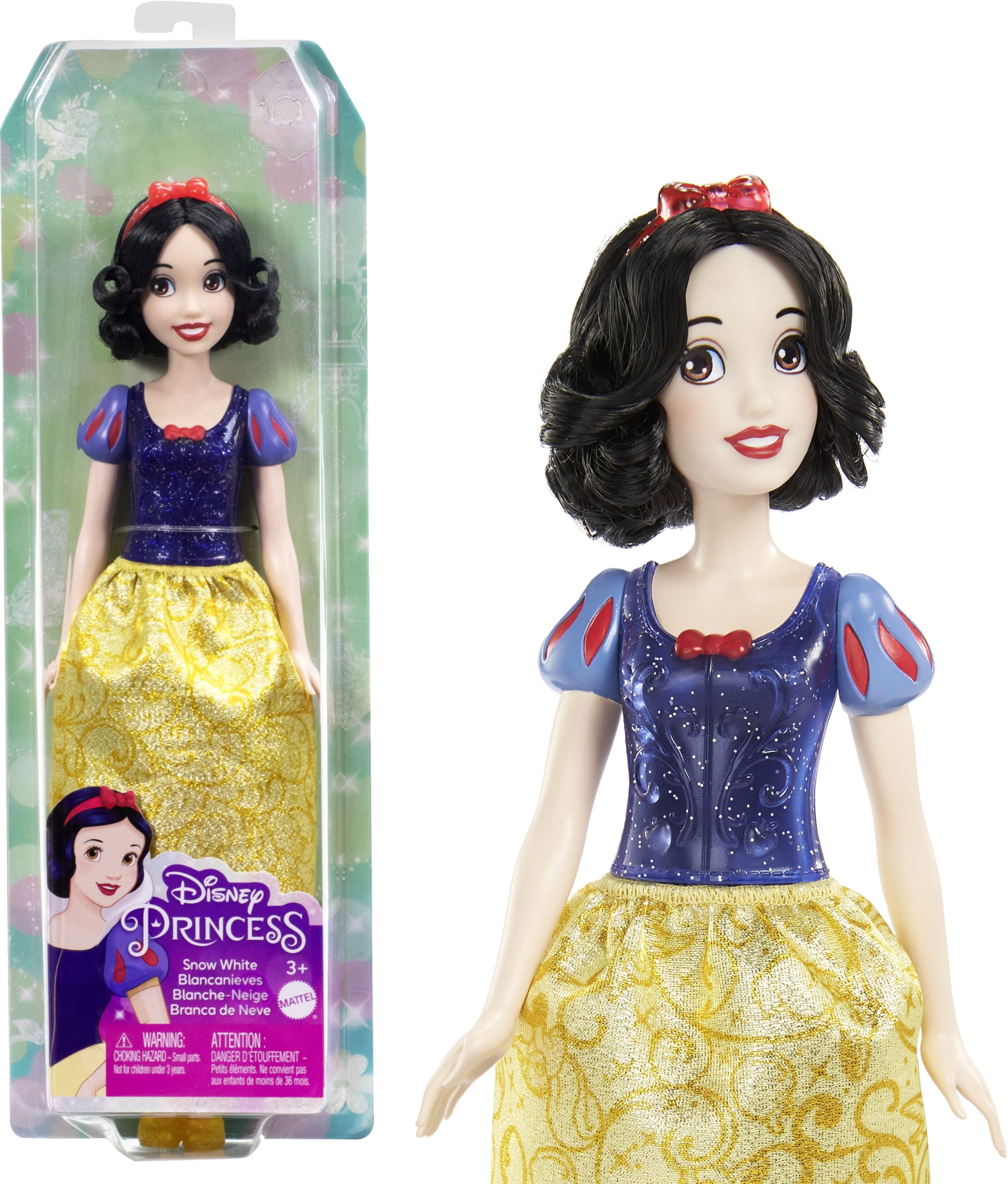 Disney Princess Toys. Snow White Fashion Doll And Accessories