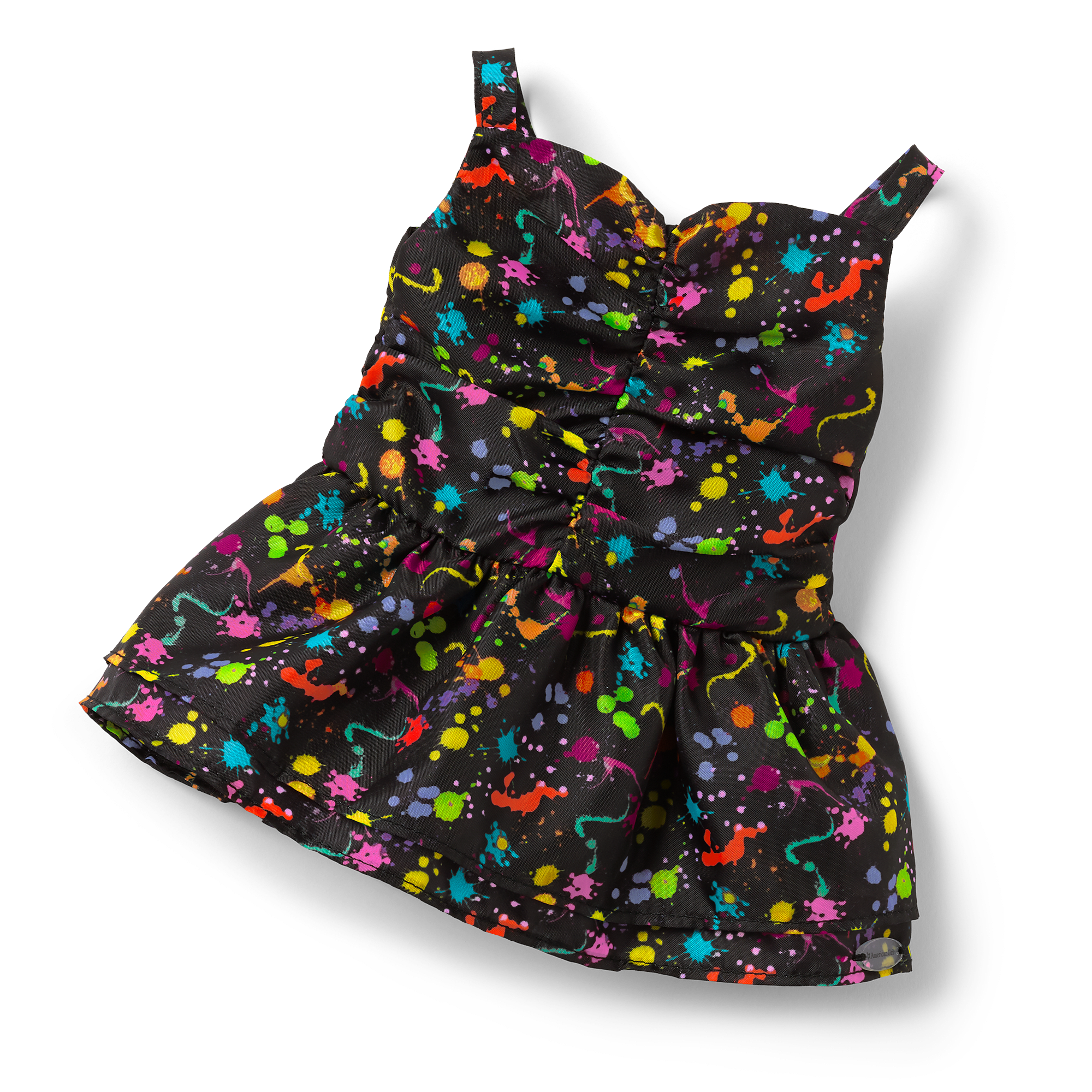 Courtney's™ Splatter Print Dress for 18-inch Dolls (Historical Characters)