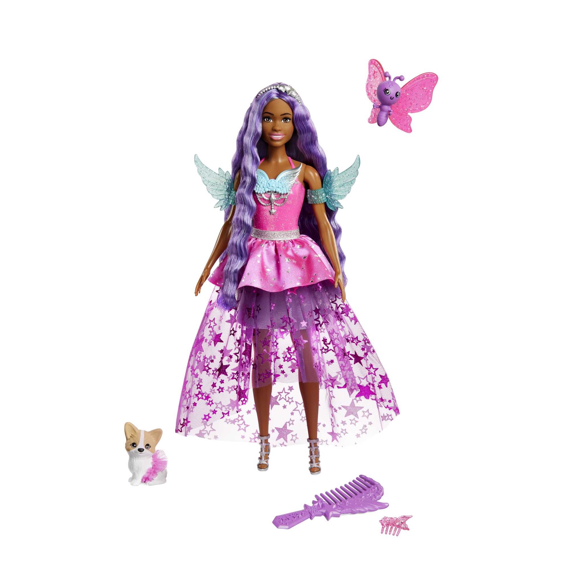 Barbie Doll With 2 Fantasy Pets. Barbie Brooklyn From Barbie A Touch Of Magic