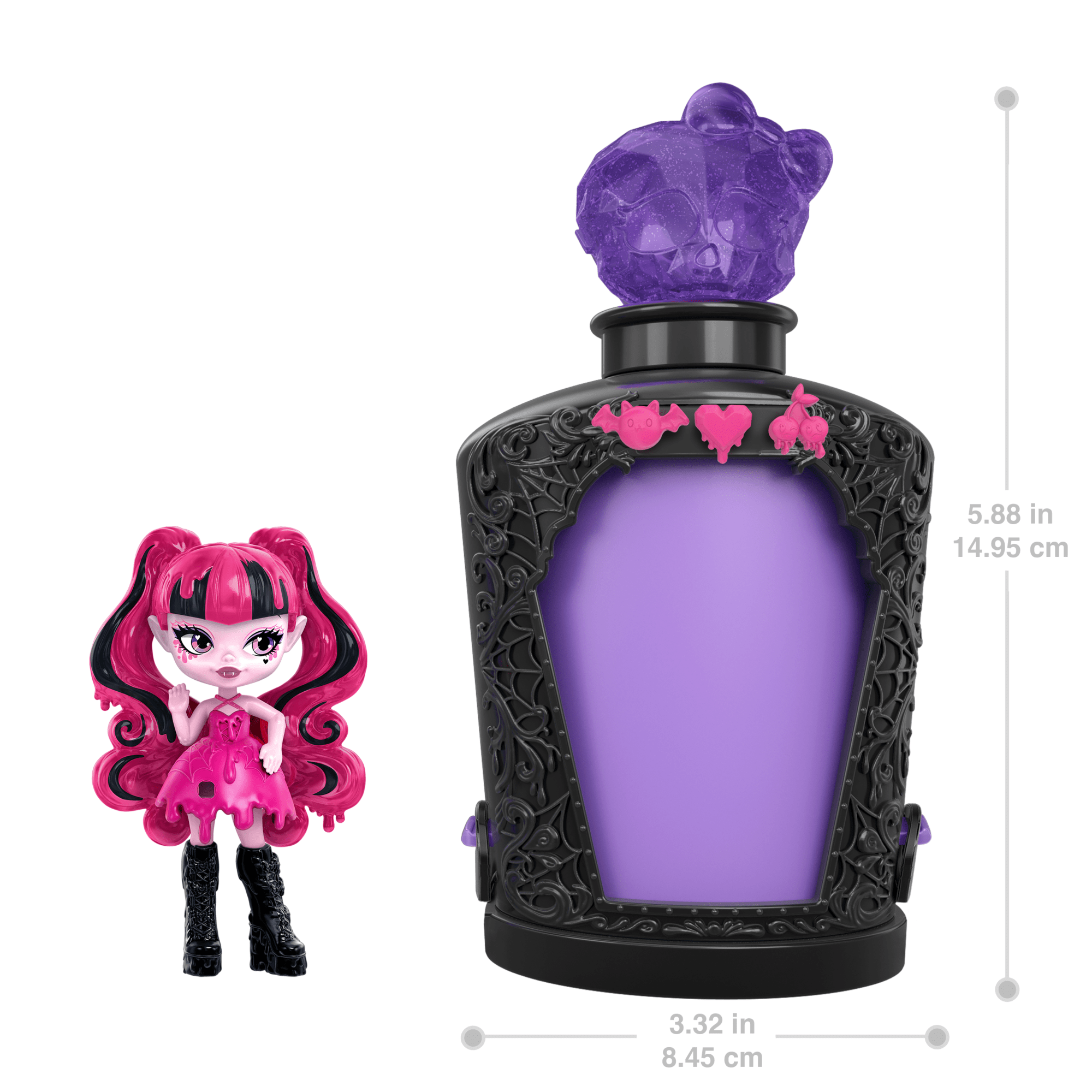 Monster High Potions Mini Dolls. Surprise Character Figures With Water Reveal (Characters May Vary) - Image 6