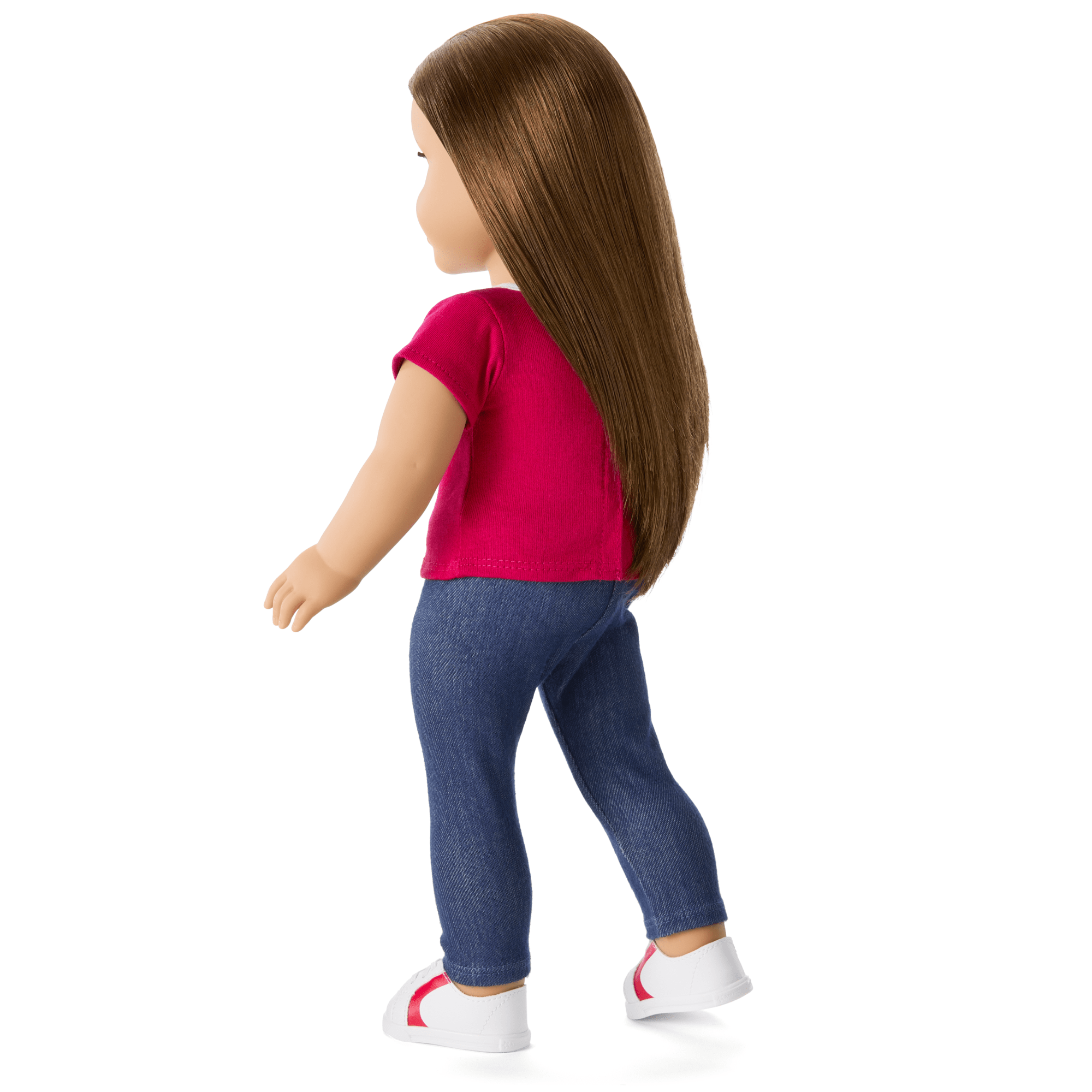 Matching AG™ Grin Pins Ringer Tee Set for Girls & 18-inch Dolls - Image 4