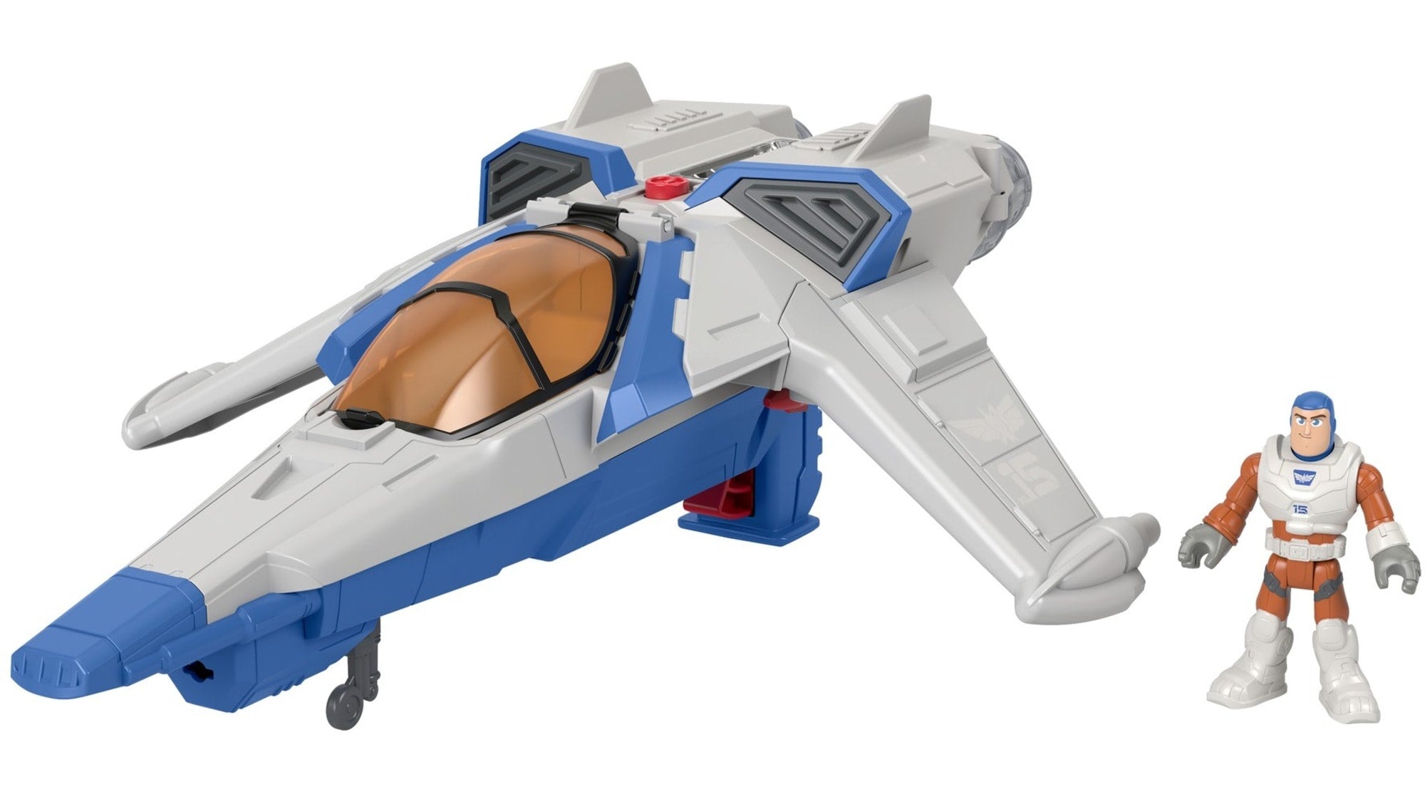 Imaginext Disney And Pixar Lightyear XL-15 Spaceship With Lights & Sounds. Buzz Lightyear Toy