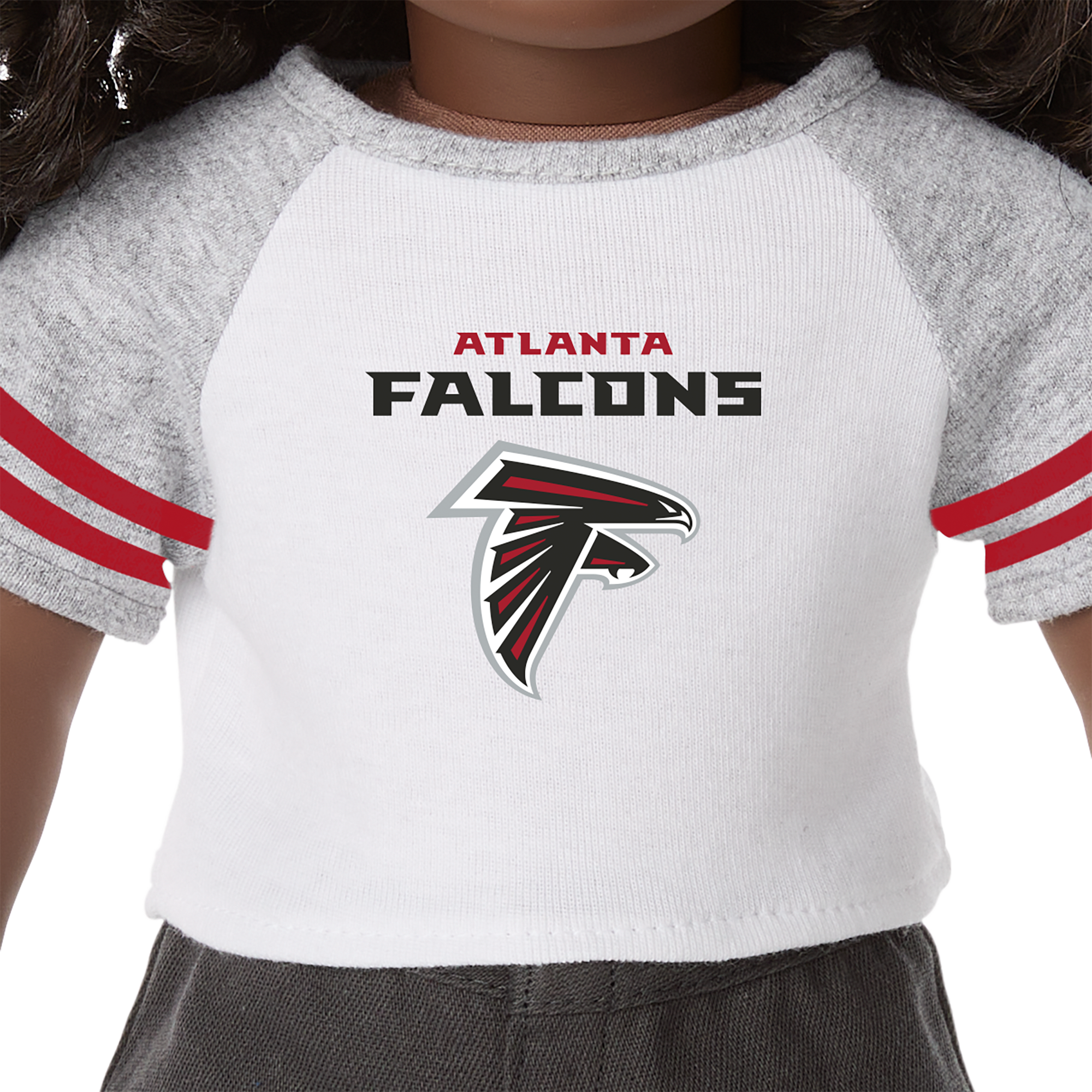 American Girl® x NFL Atlanta Falcons Fan Tee for 18-inch Dolls - Image 3