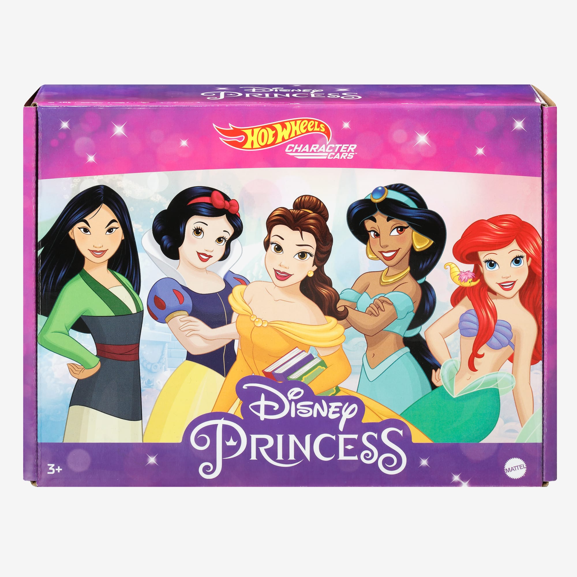 Hot Wheels Disney Princess Character Cars 5-Pack - Image 2