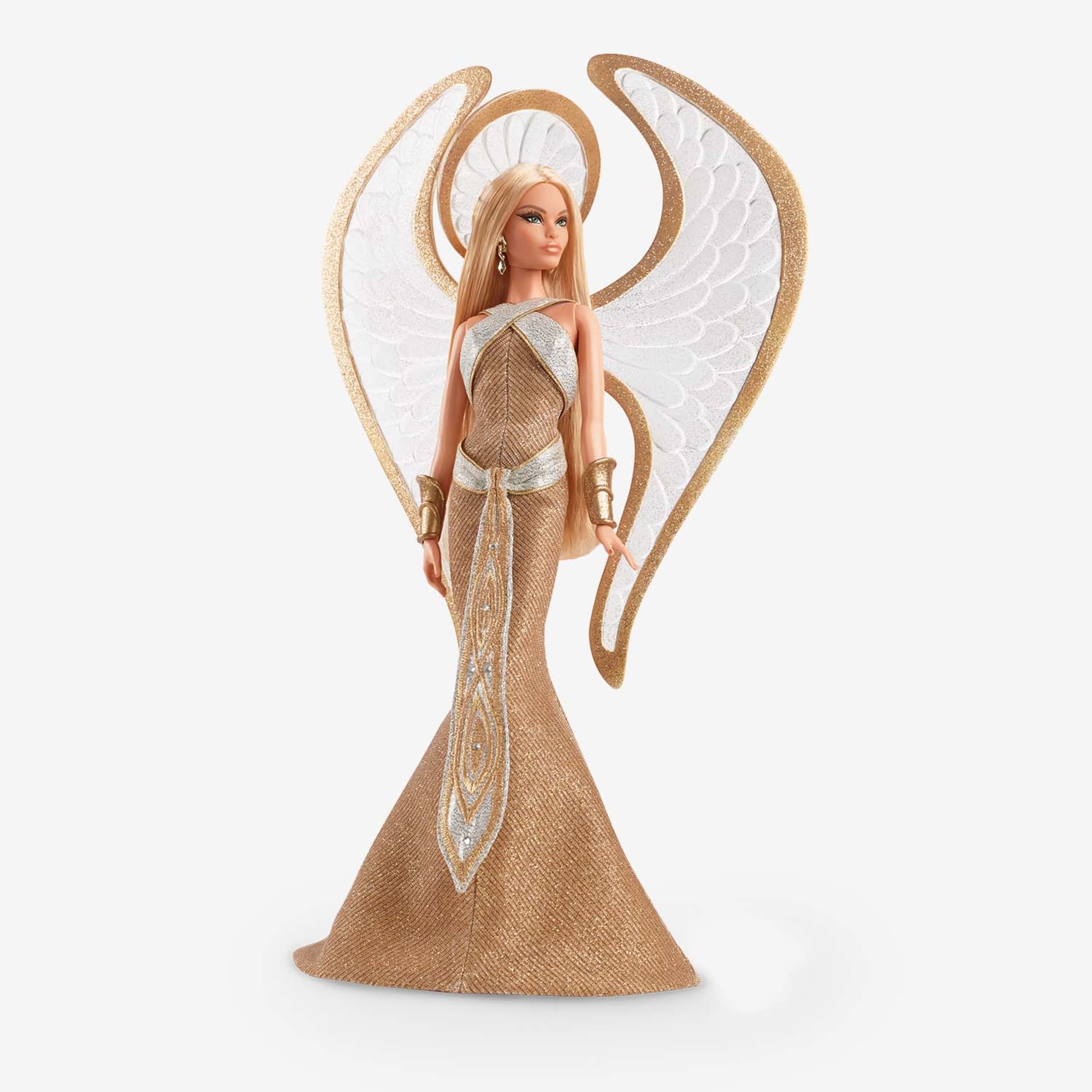 Bob Mackie Barbie Holiday Angel Doll - Image 11