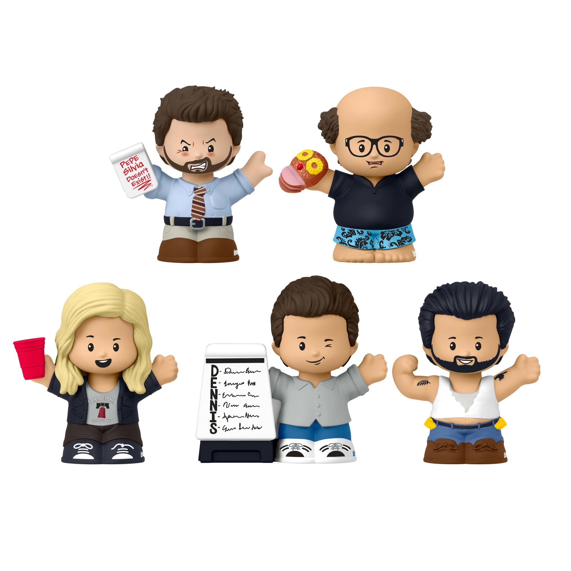 Little People Collector It's Always Sunny in Philadelphia Special Edition Figure Set - Image 2