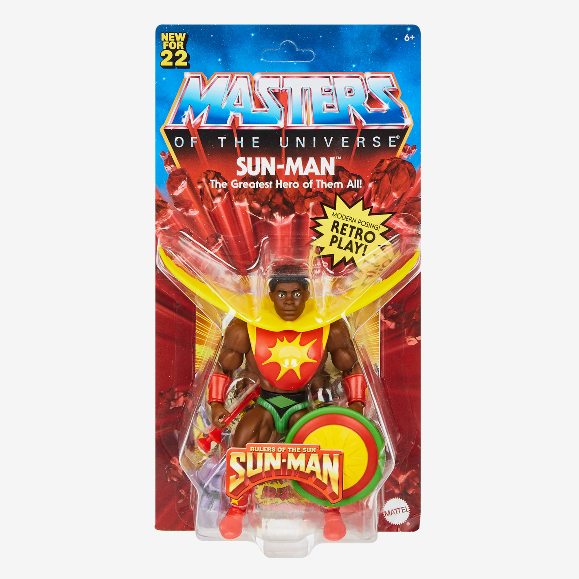 Masters of the Universe Origins Sun-Man Action Figure - Image 6
