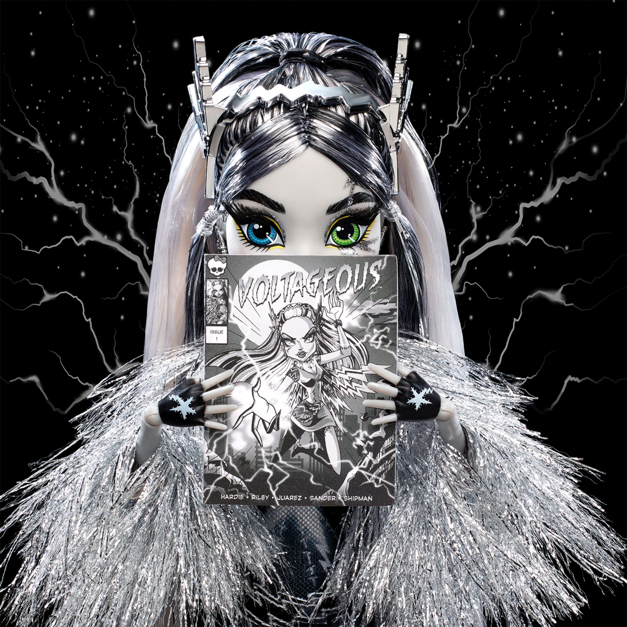 Monster High Voltageous Frankie Stein Reproduction Doll - Image 5