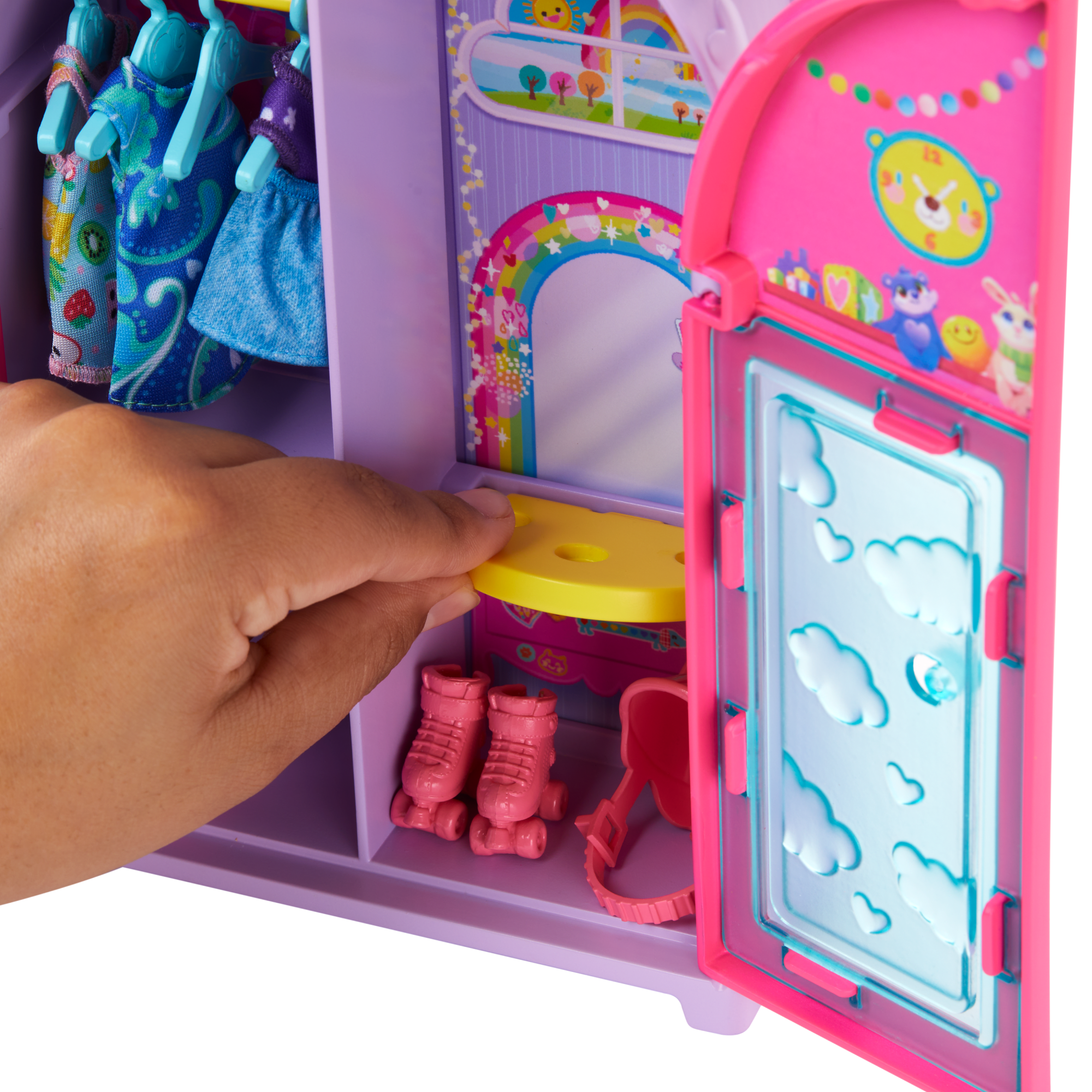 Barbie Chelsea Doll & Closet Toy Playset With CloThes & Accessories - Image 4