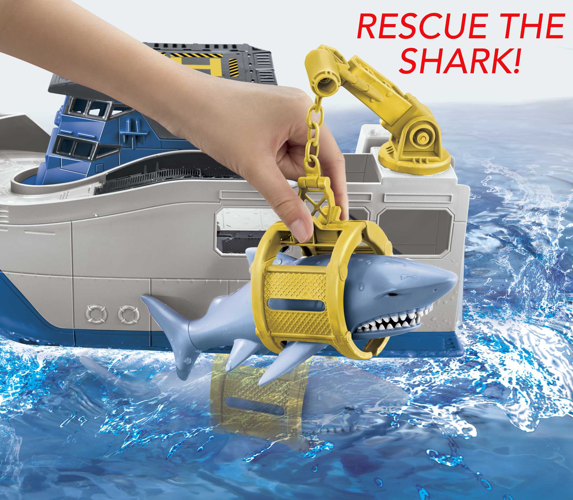 Matchbox Marine Rescue Shark Ship - Image 4
