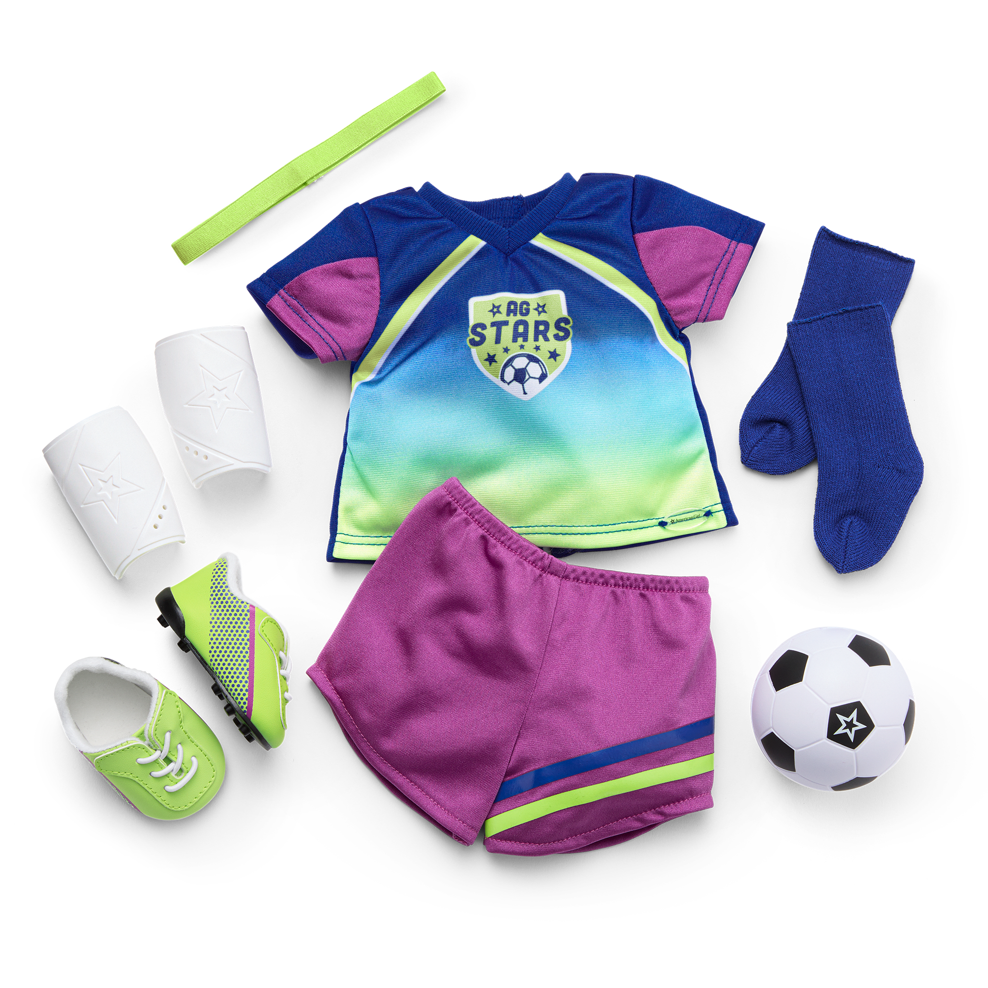 Game Day Soccer Uniform for 18-inch Dolls
