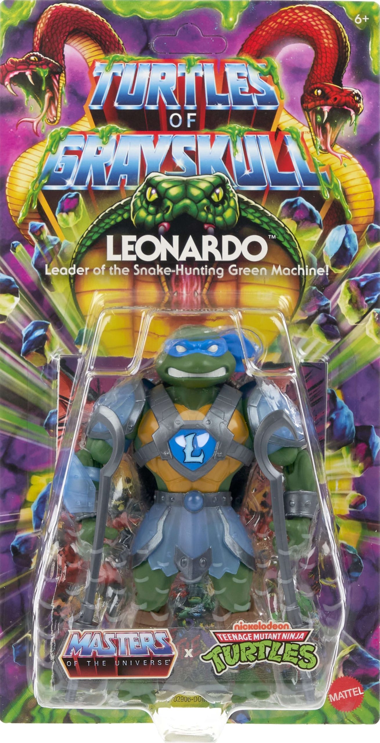 Turtles of Grayskull Leonardo Action Figure - Image 6