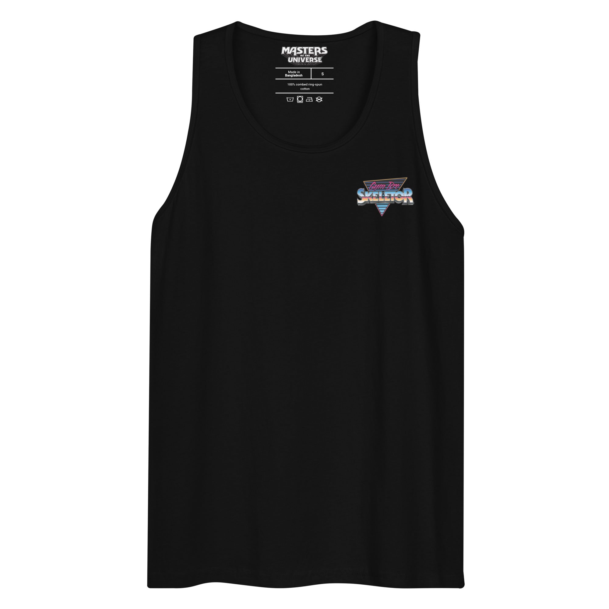 Masters of the Universe Gym Bro Skeletor Strong Black Tank Top - Image 6