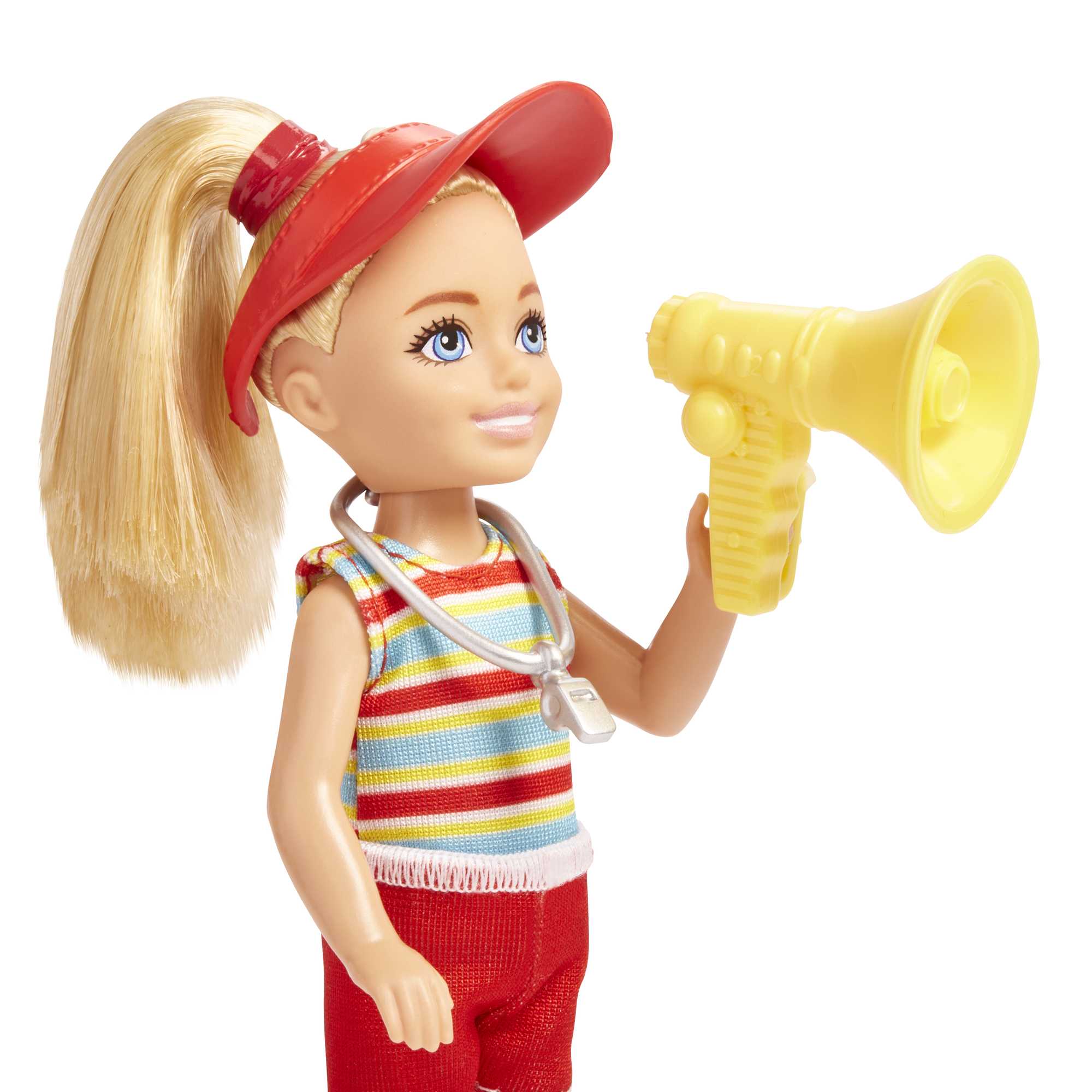 Barbie Chelsea Can Be… Lifeguard Doll And 6 Career-Themed Accessories Including Life Buoy - Image 3