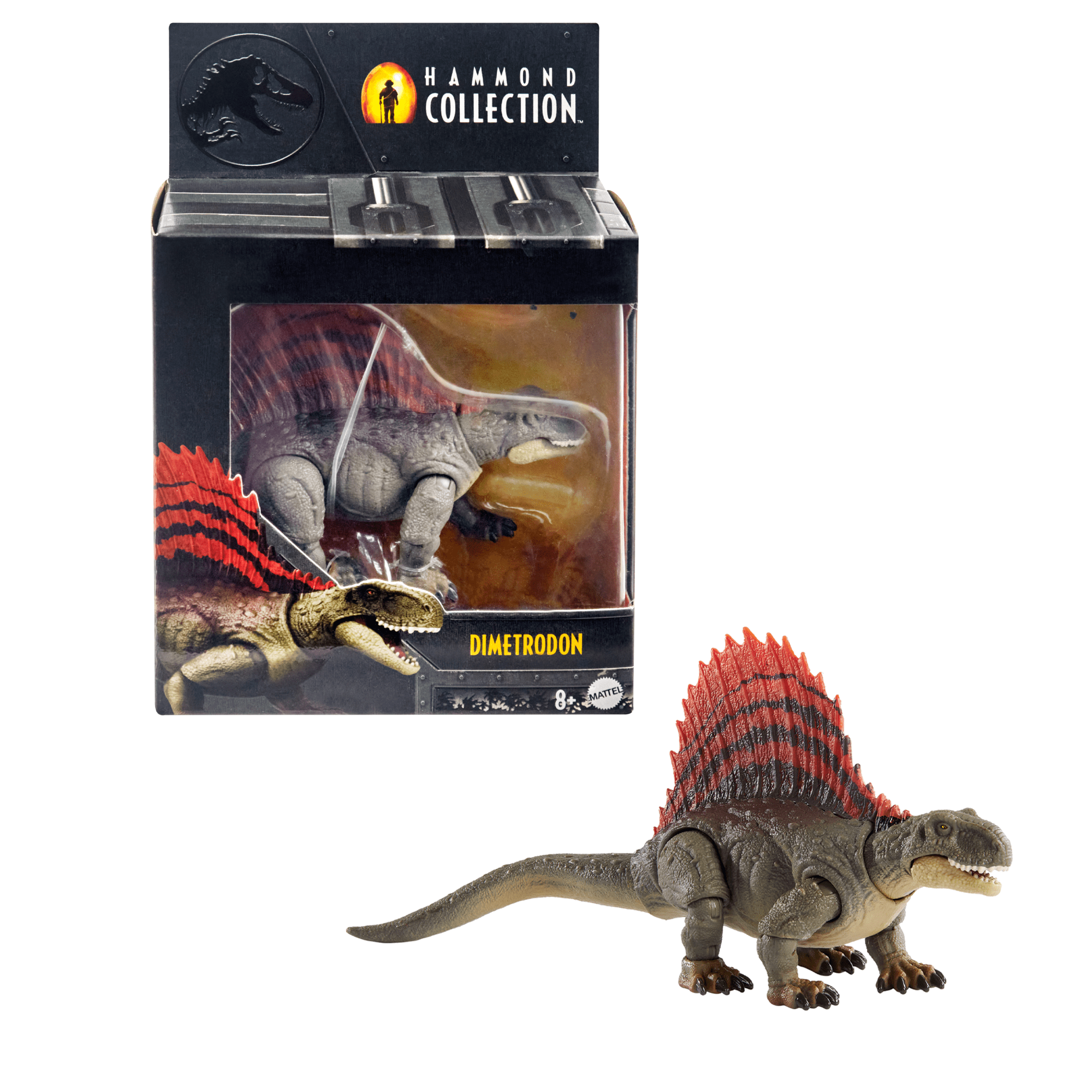 Jurassic World Dominion Hammond Collection Dimetrodon Dinosaur Figure - Image 7
