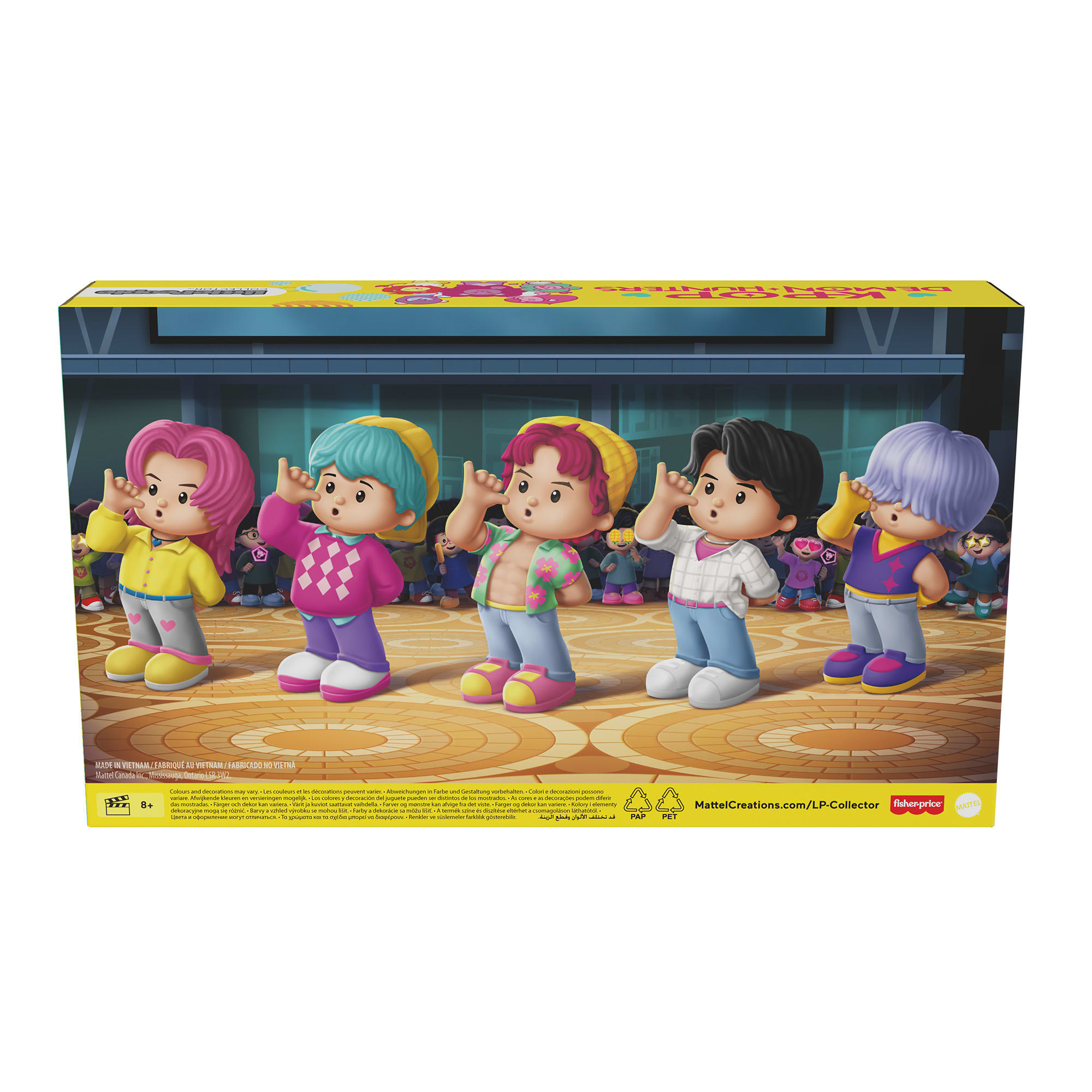 Little People Collector KPop Demon Hunters Saja Boys Figure Set - Image 15