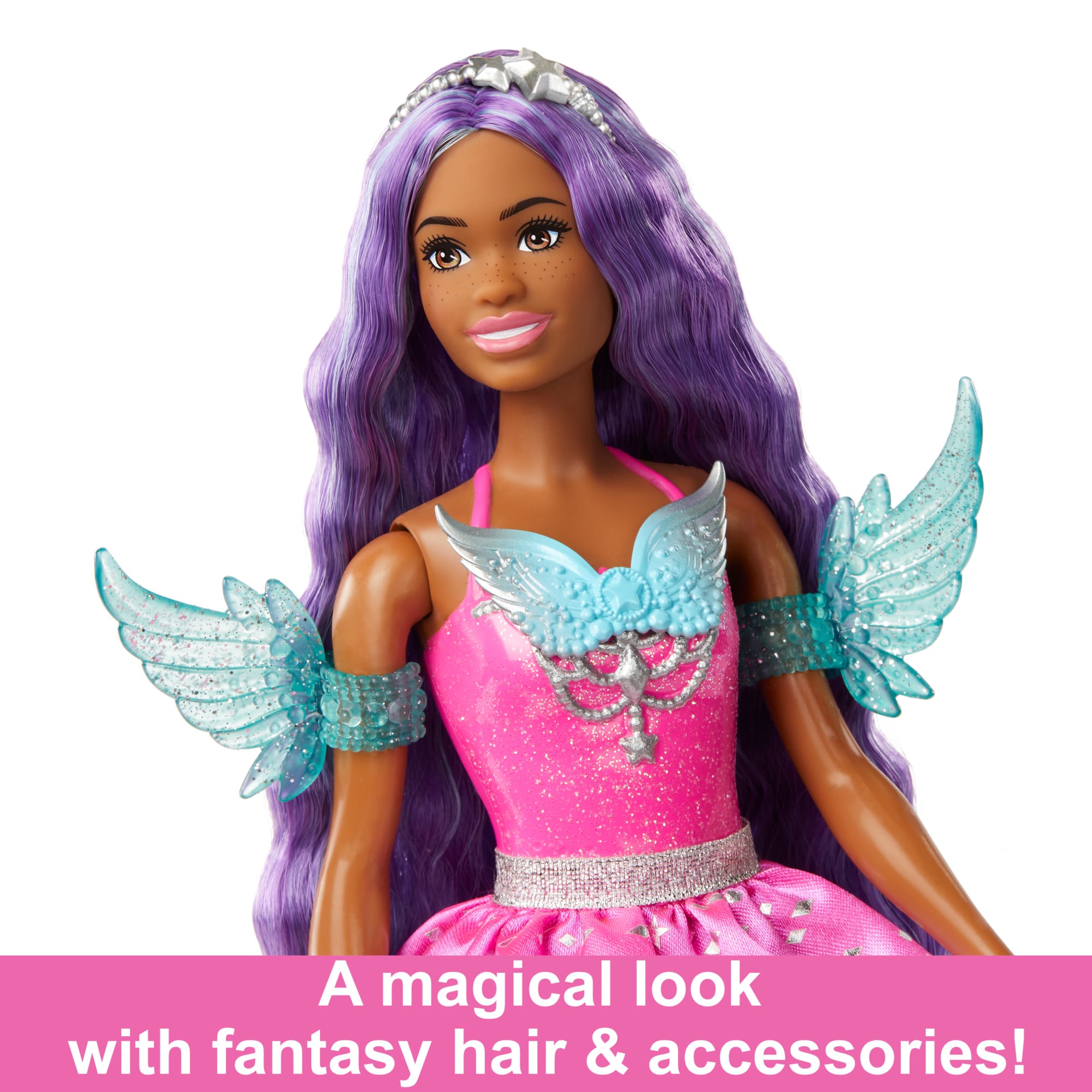 Barbie Doll With 2 Fantasy Pets. Barbie Brooklyn From Barbie A Touch Of Magic - Image 3