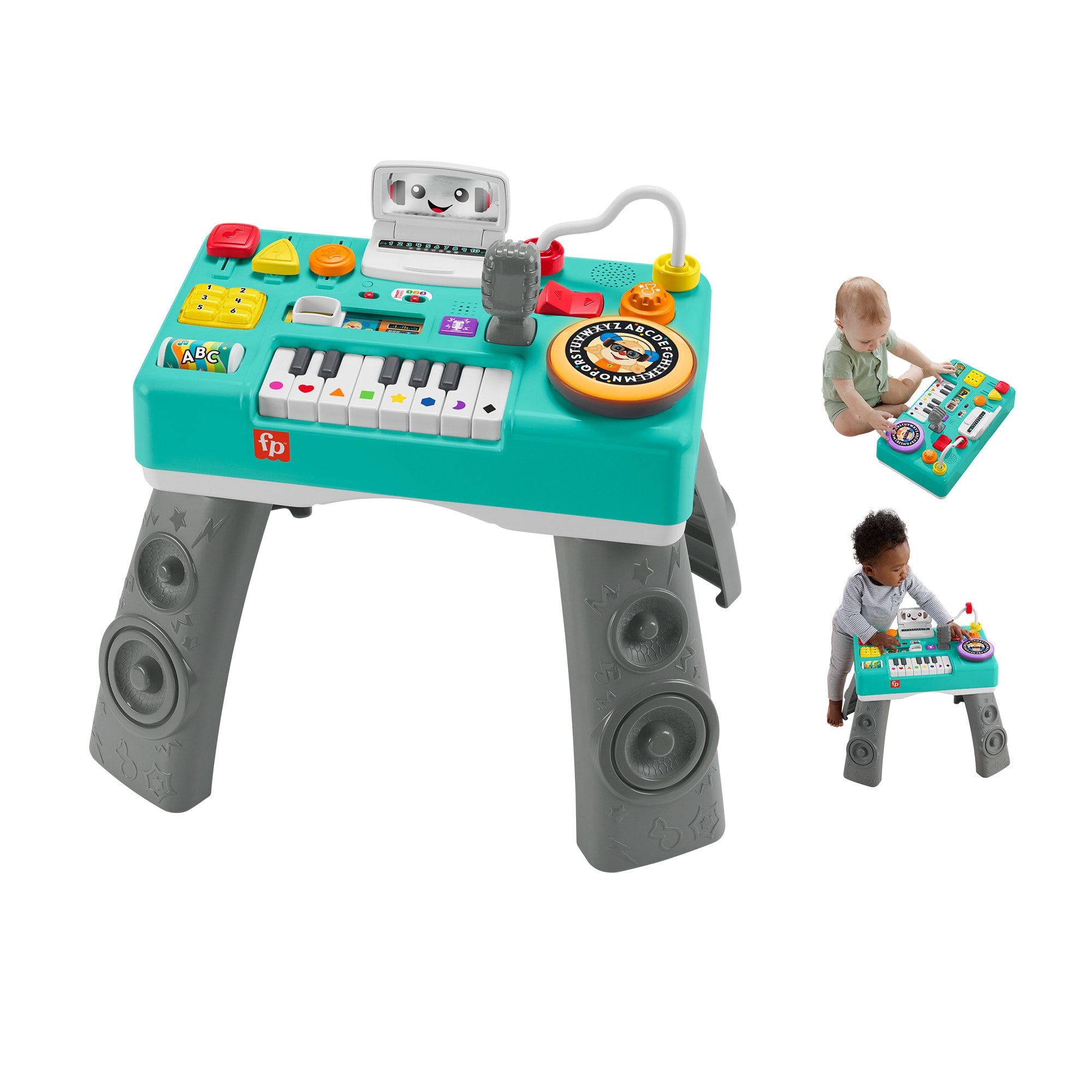 Fisher-Price Laugh & Learn Mix & Learn DJ Table. Musical Learning Toy For Baby & Toddler