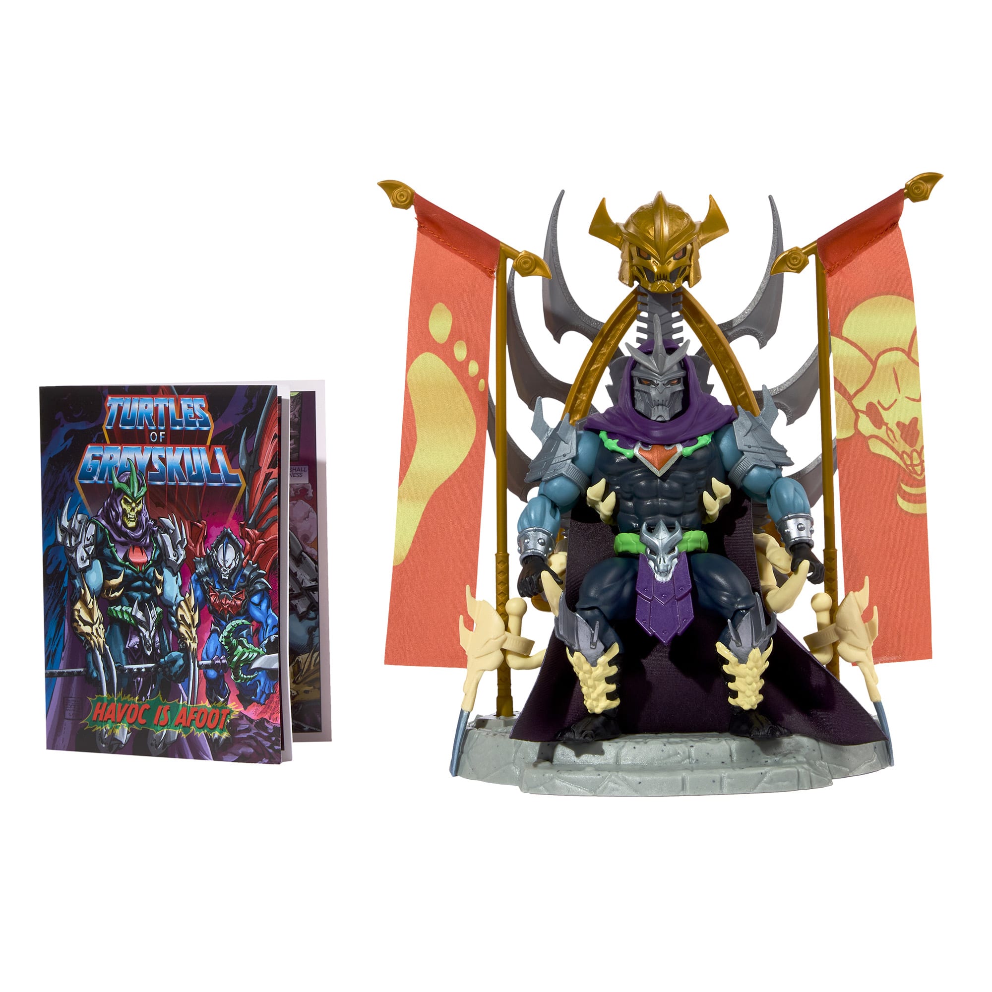Turtles of Grayskull Skele-Shredder Action Figure - Image 15
