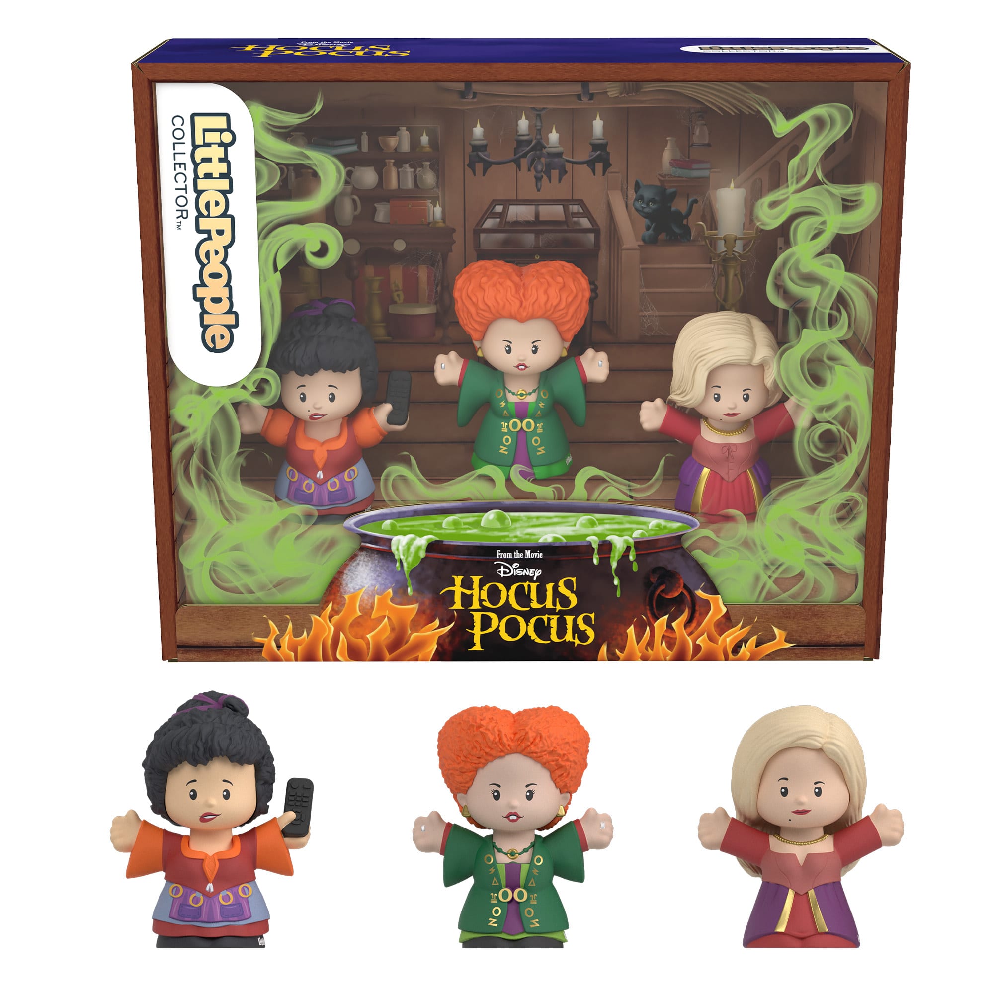 Little People Collector Disney Hocus Pocus Special Edition Figure Set. 3 Figurines