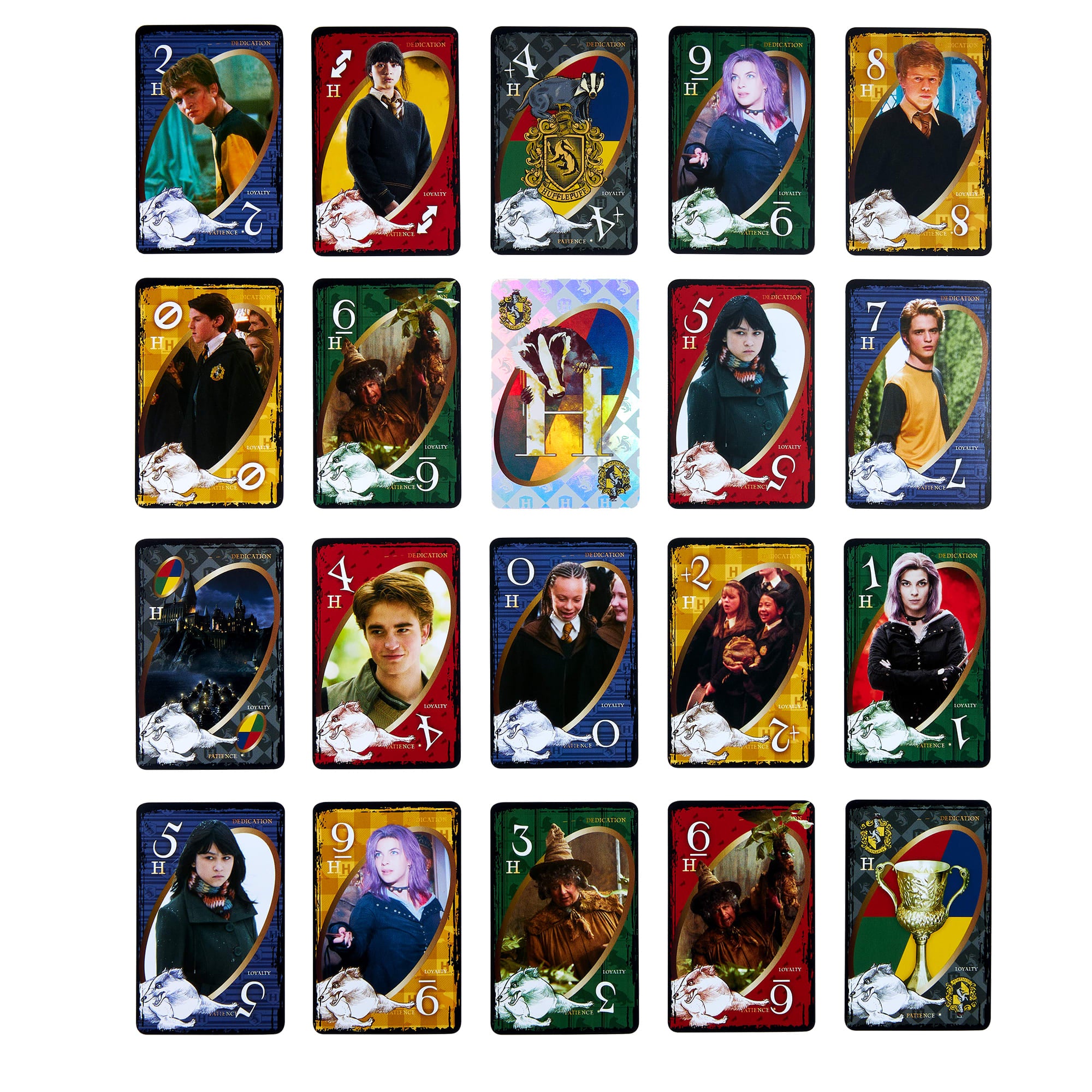UNO Fandom Harry Potter Hufflepuff Game Deck - Image 4