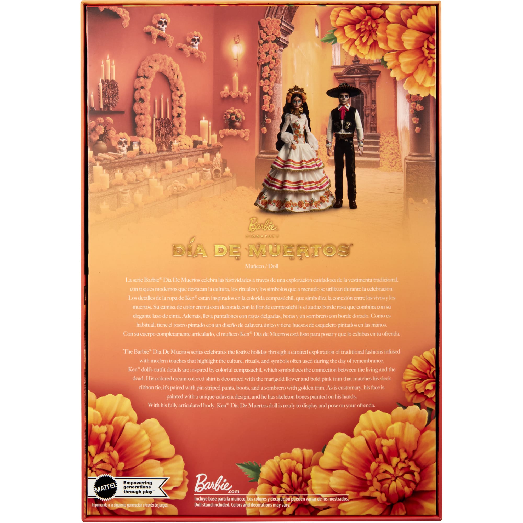 Barbie Signature Día De Muertos 2025 Collectible Ken Doll in Suit And Sombrero - Image 6