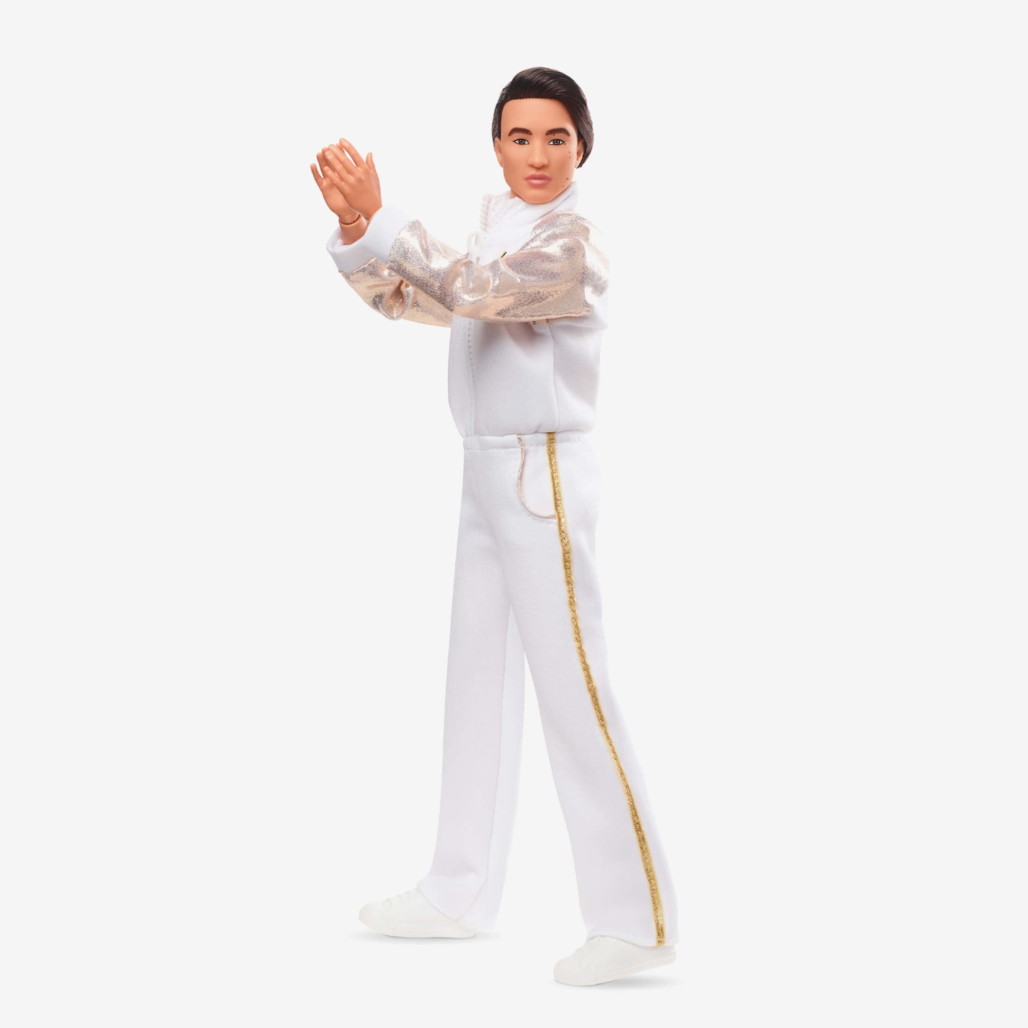 Ken Doll In White and Gold Tracksuit – Barbie The Movie - Image 2