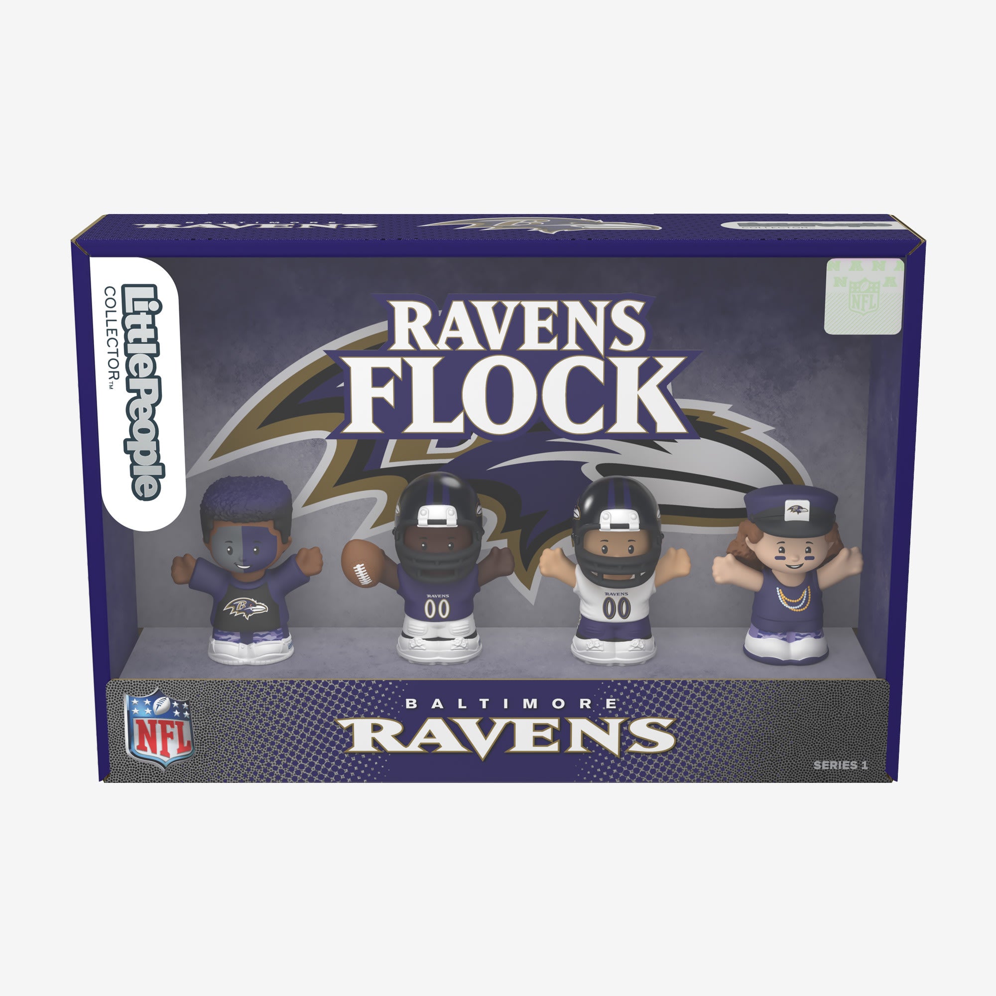 Little People Collector x NFL Baltimore Ravens Set - Image 9