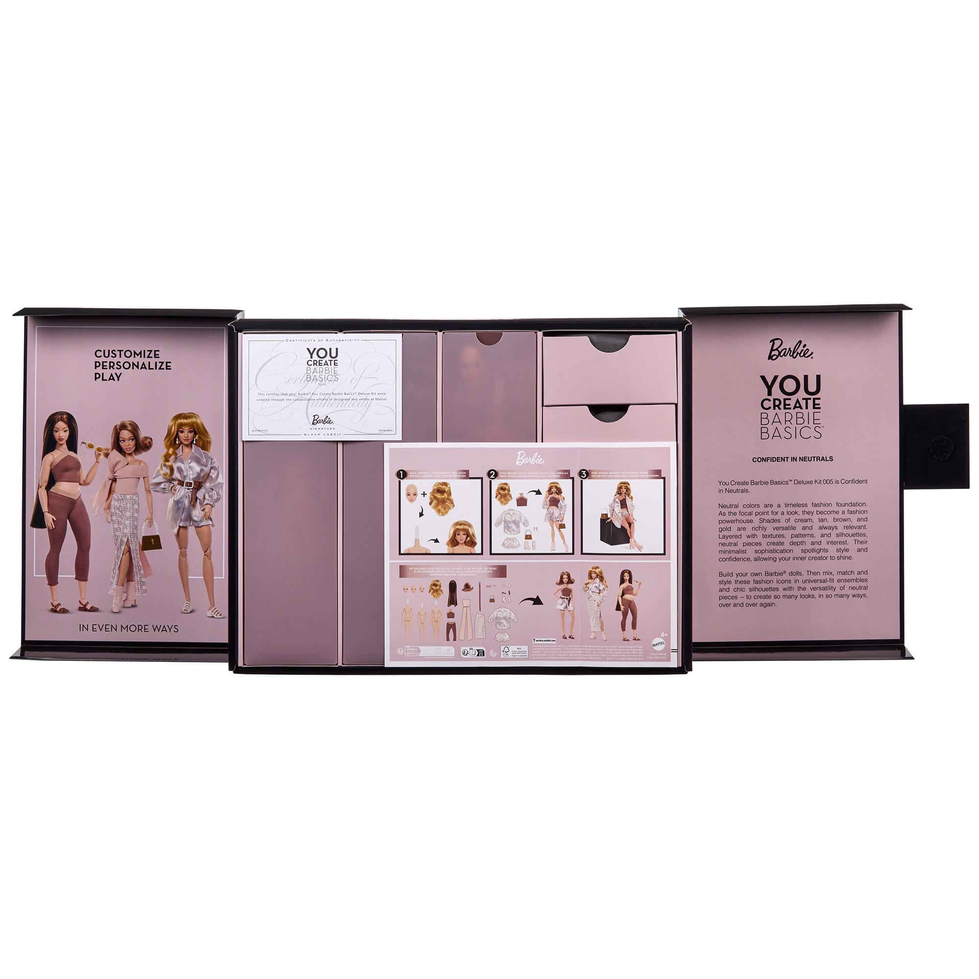 Barbie Signature You Create Barbie Basics Deluxe Kit #5 - Image 14