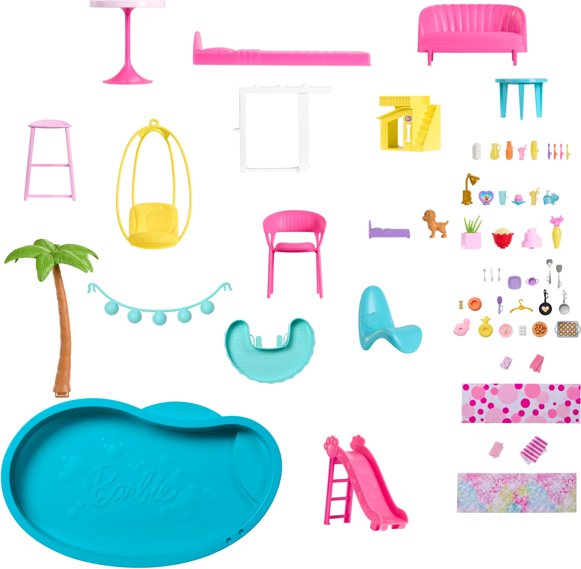 Barbie® Coffret de Jeu Maison de Rêve. 3 Étages. 75+ Éléments - Image 3