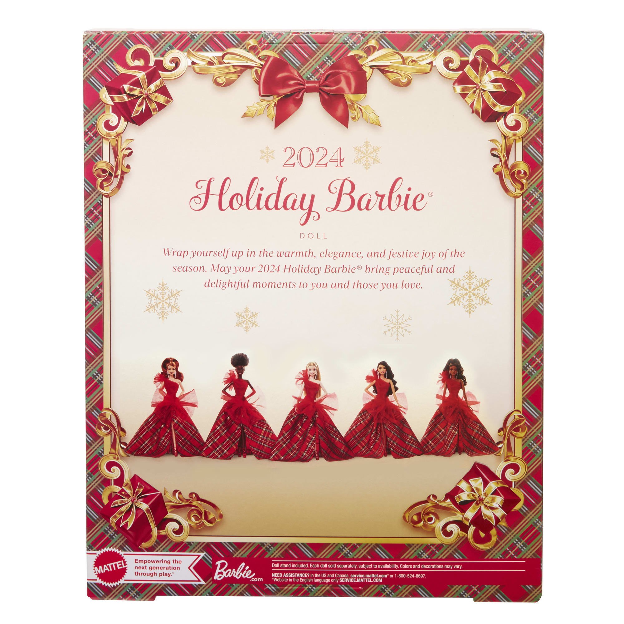 2024 Barbie Holiday Doll - Image 10