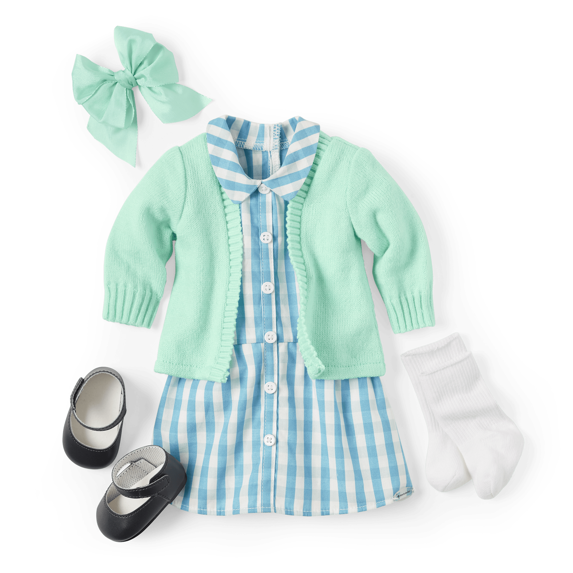 Claudie Wells™ 18-inch Doll. Book. Accessories & Dog (Historical Characters) - Image 4
