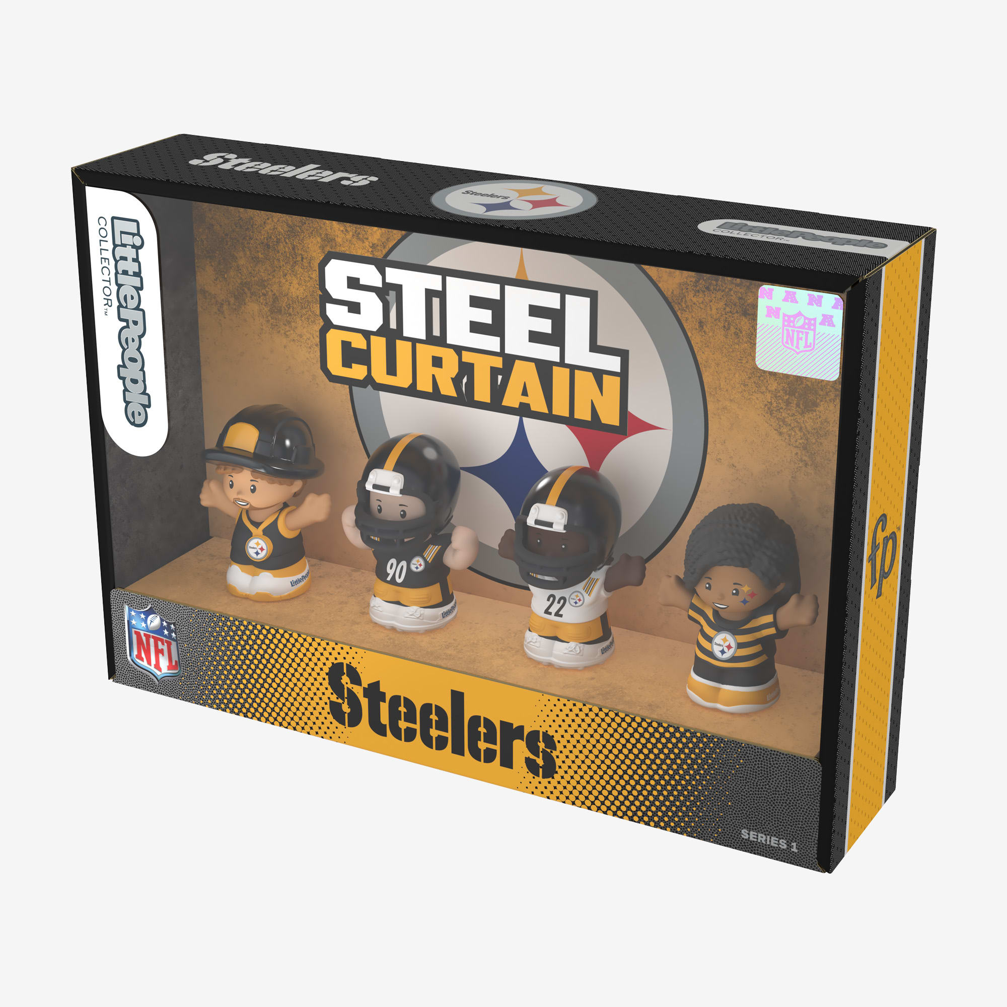 Little People Collector x NFL Pittsburgh Steelers Set - Image 11