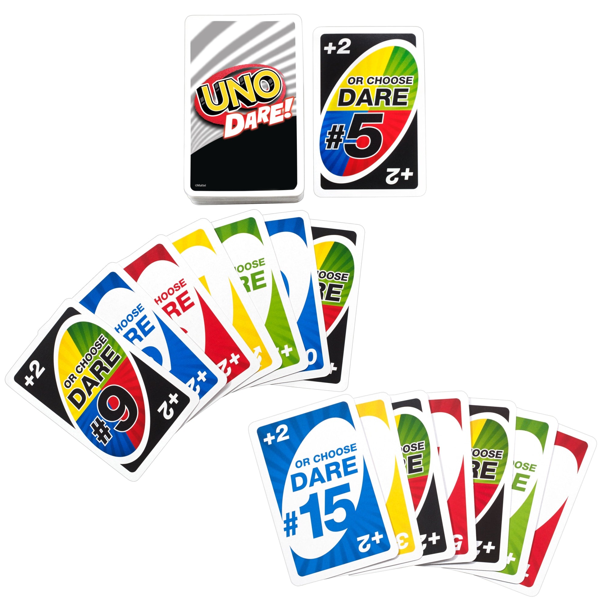 UNO Dare Card Game For Family Nights. Game Nights. Travel. Camping & Parties - Image 2