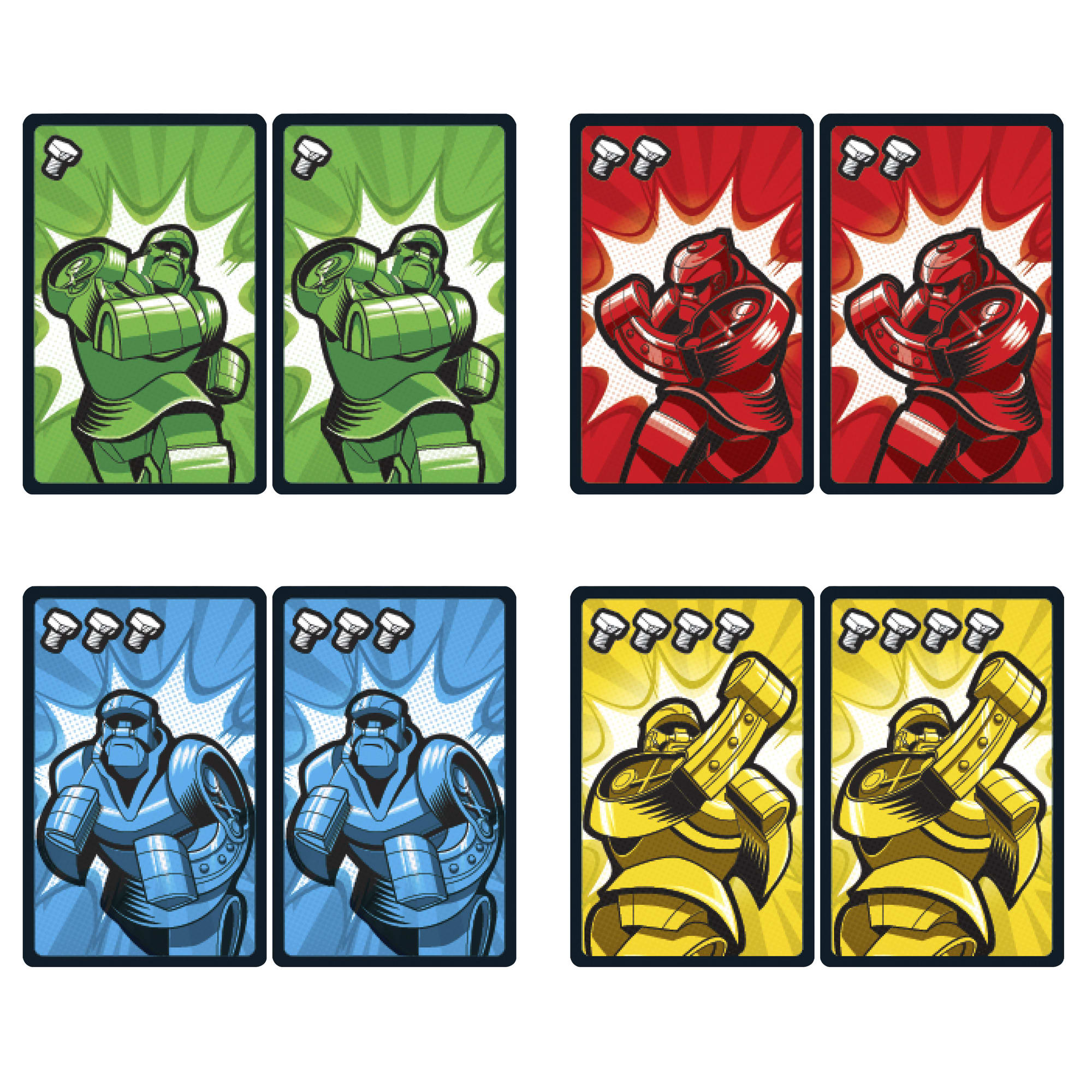 Rock 'Em Sock 'Em Robots Fight Cards - Image 11