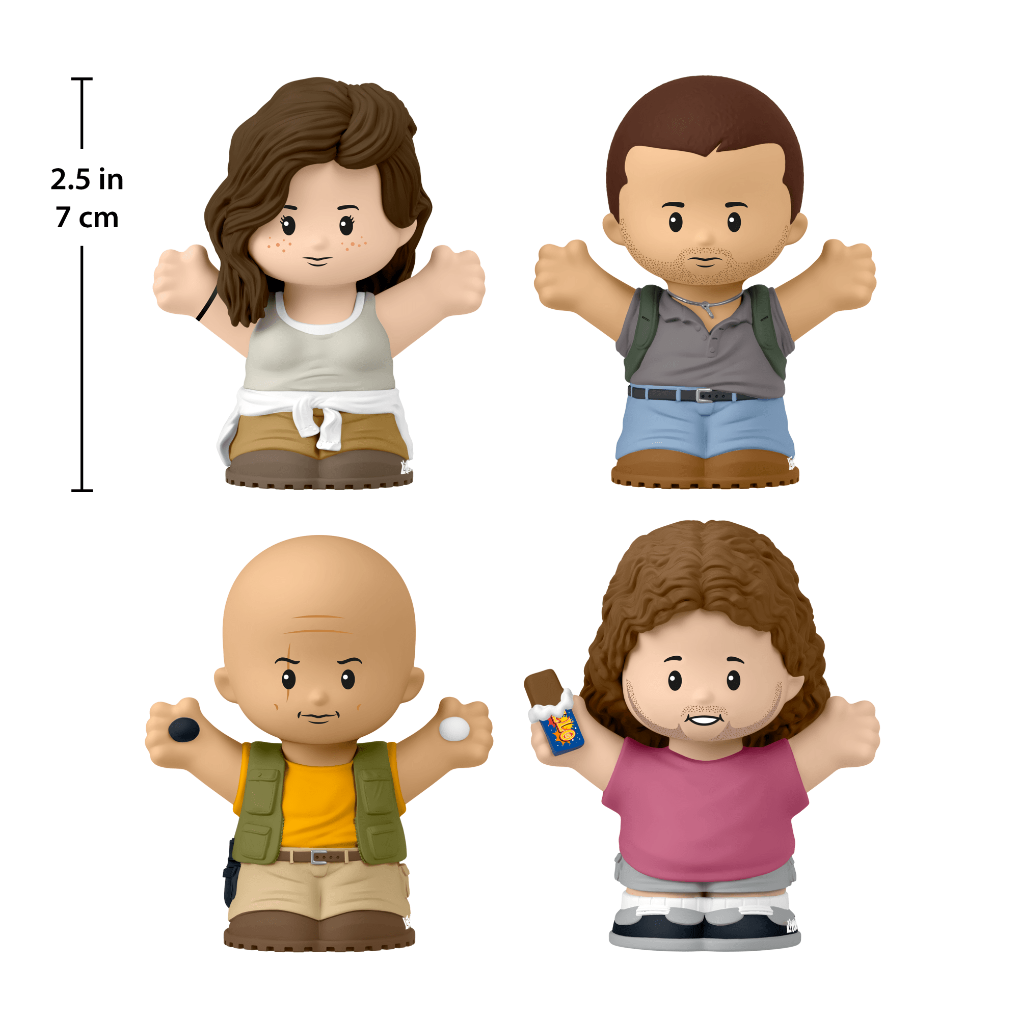Little People Collector Lost Tv Show Special Edition Set For Adults & Fans. 4 Figures