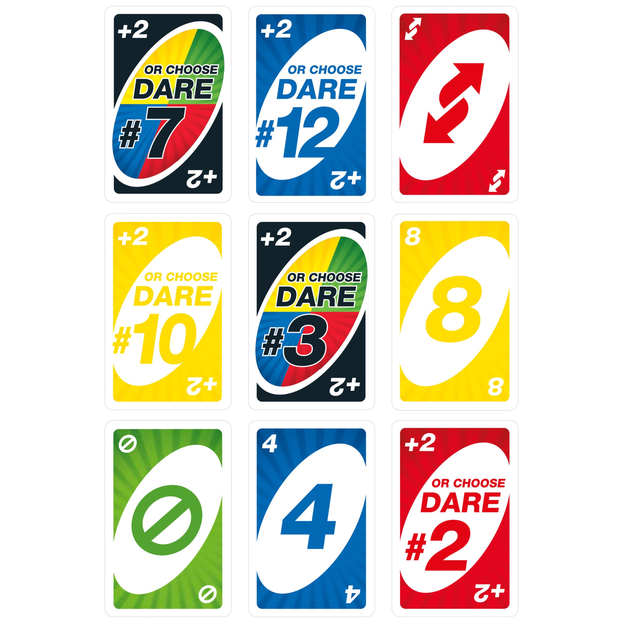 UNO Dare Card Game For Family Nights. Game Nights. Travel. Camping & Parties - Image 5