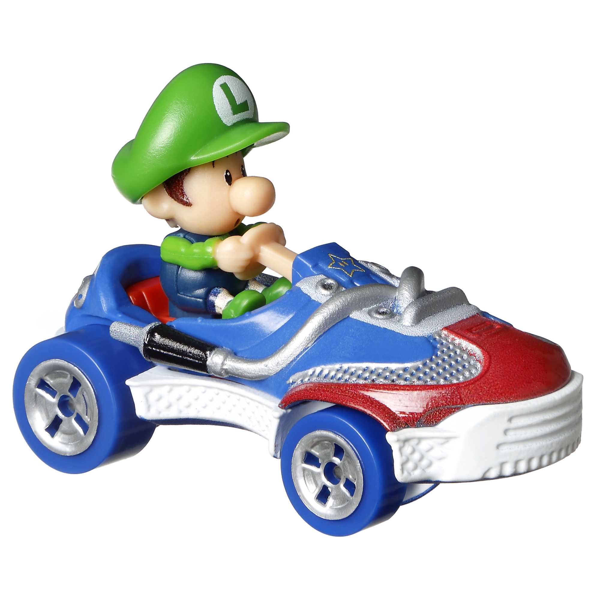 Hot Wheels Mario Kart Baby Luigi Sneeker Vehicle - Image 4