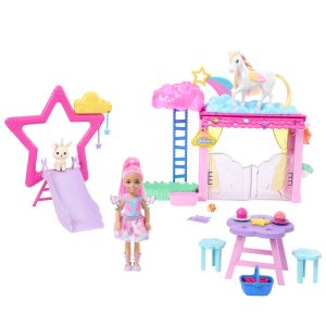 Barbie-Chelsea et Pégase-Coffret Barbie A Touch Of Magic