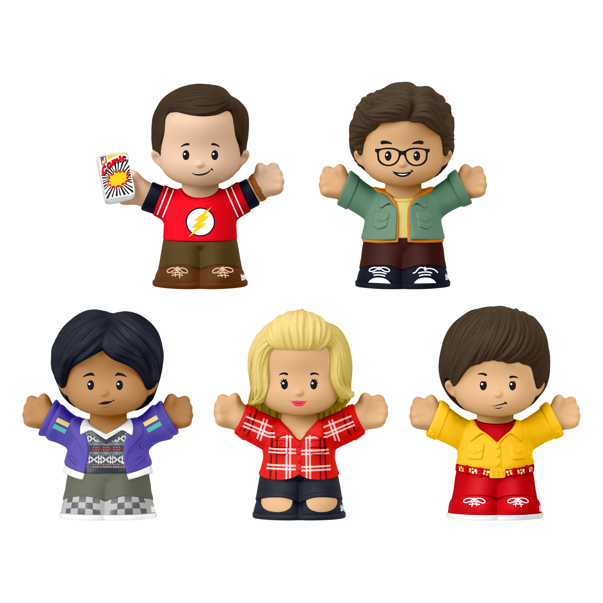 Little People Collector Coffret The Big Bang Theory. 5 Figurines - Image 4
