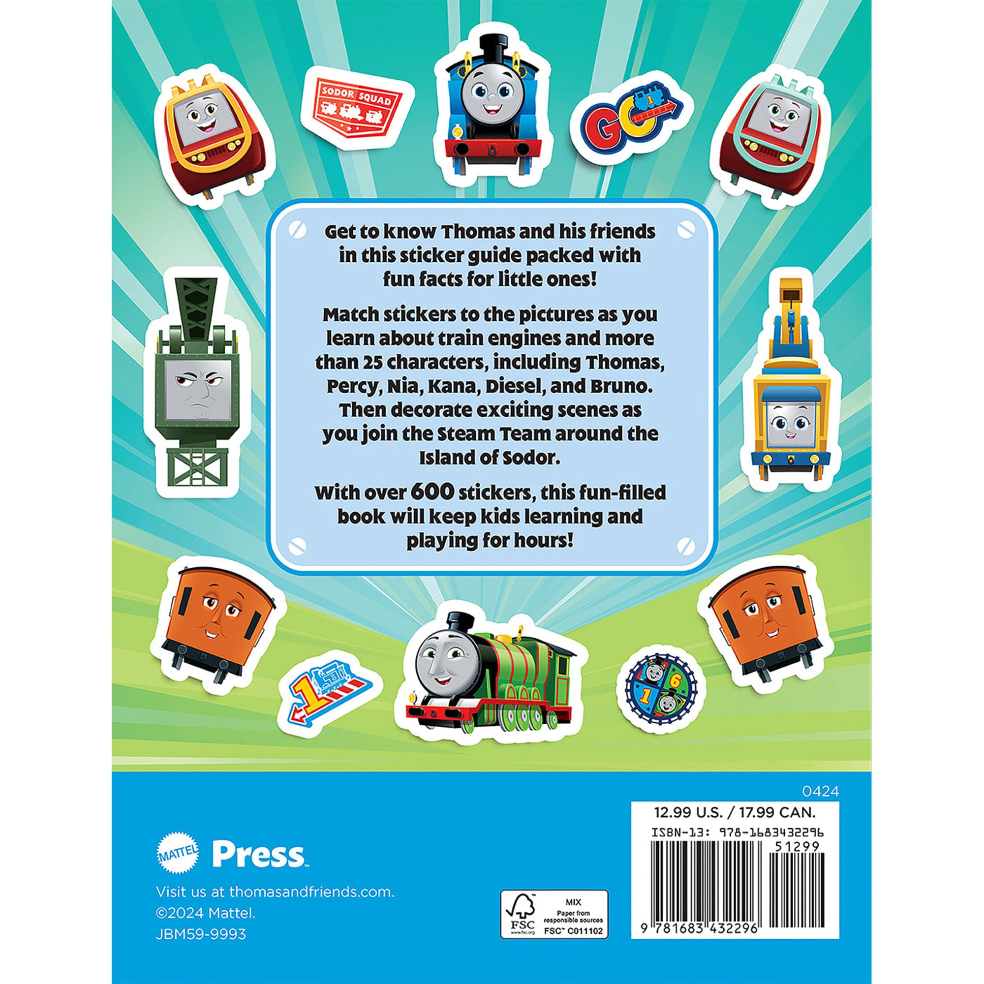 Thomas & Friends: Sticker Book (Ages 3 - 6) - Image 2