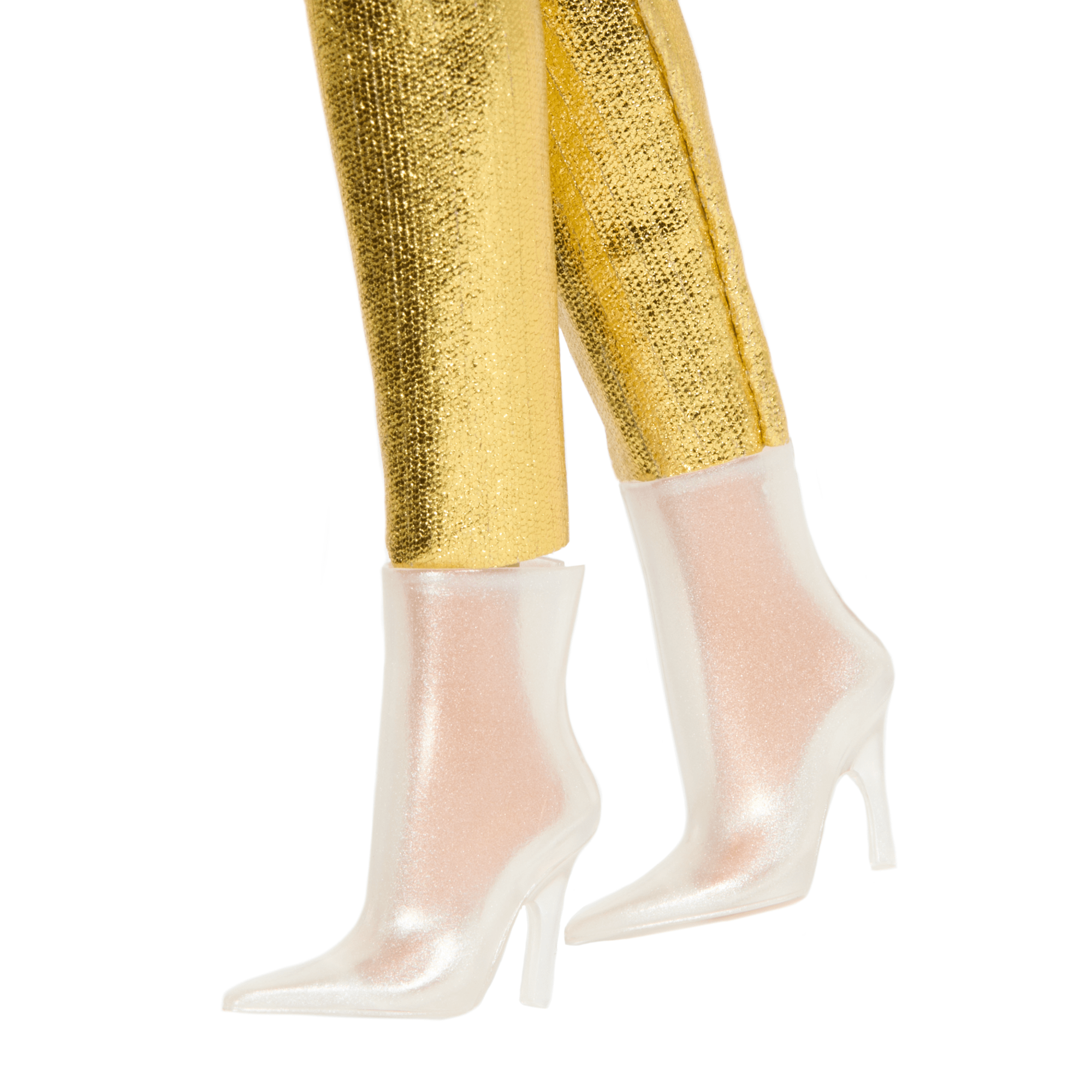 Barbie Fashionista Muñeca Look Dorado - Image 4