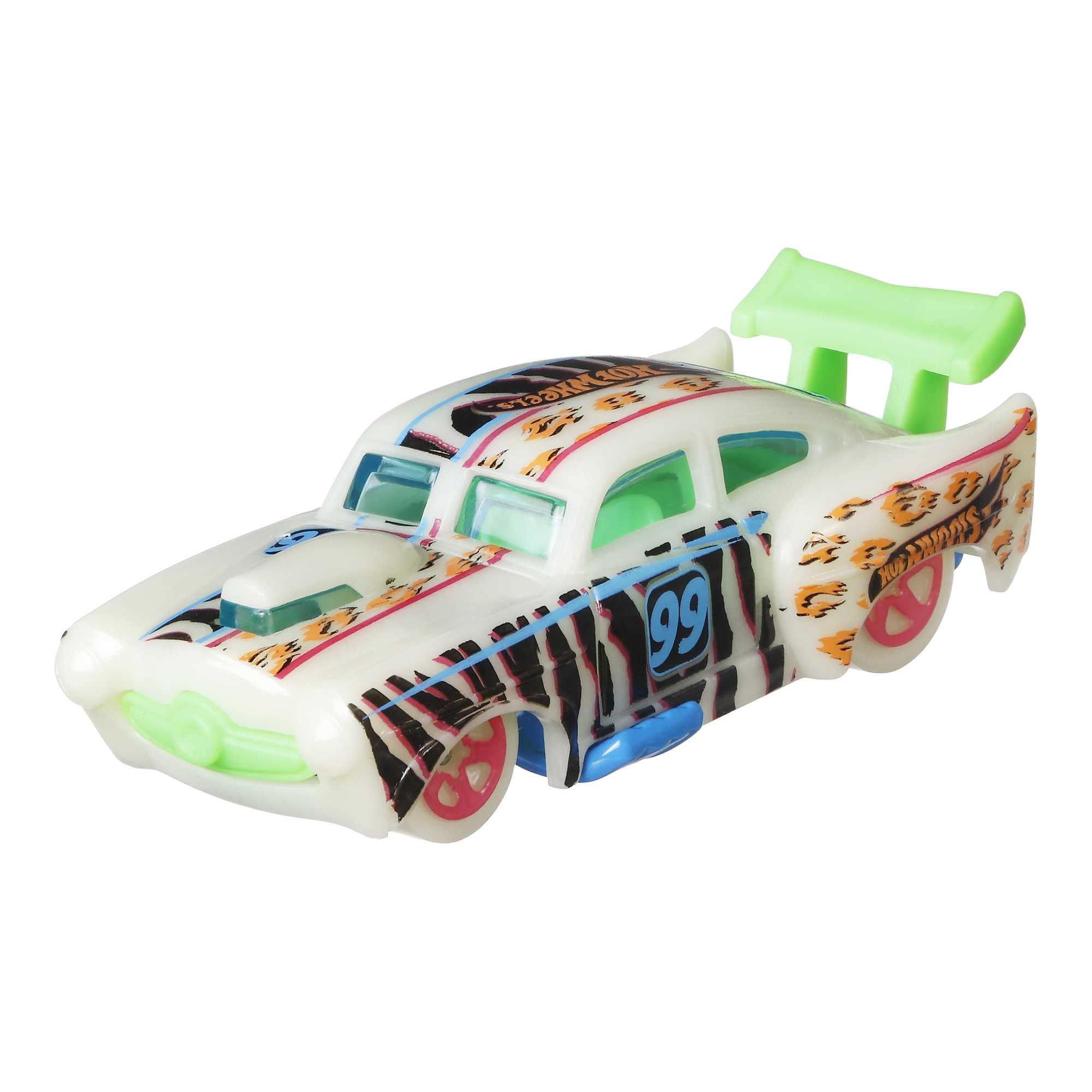 Hot Wheels Monster Trucks Coffret 10 Véhicules Phosphorescents - Image 2