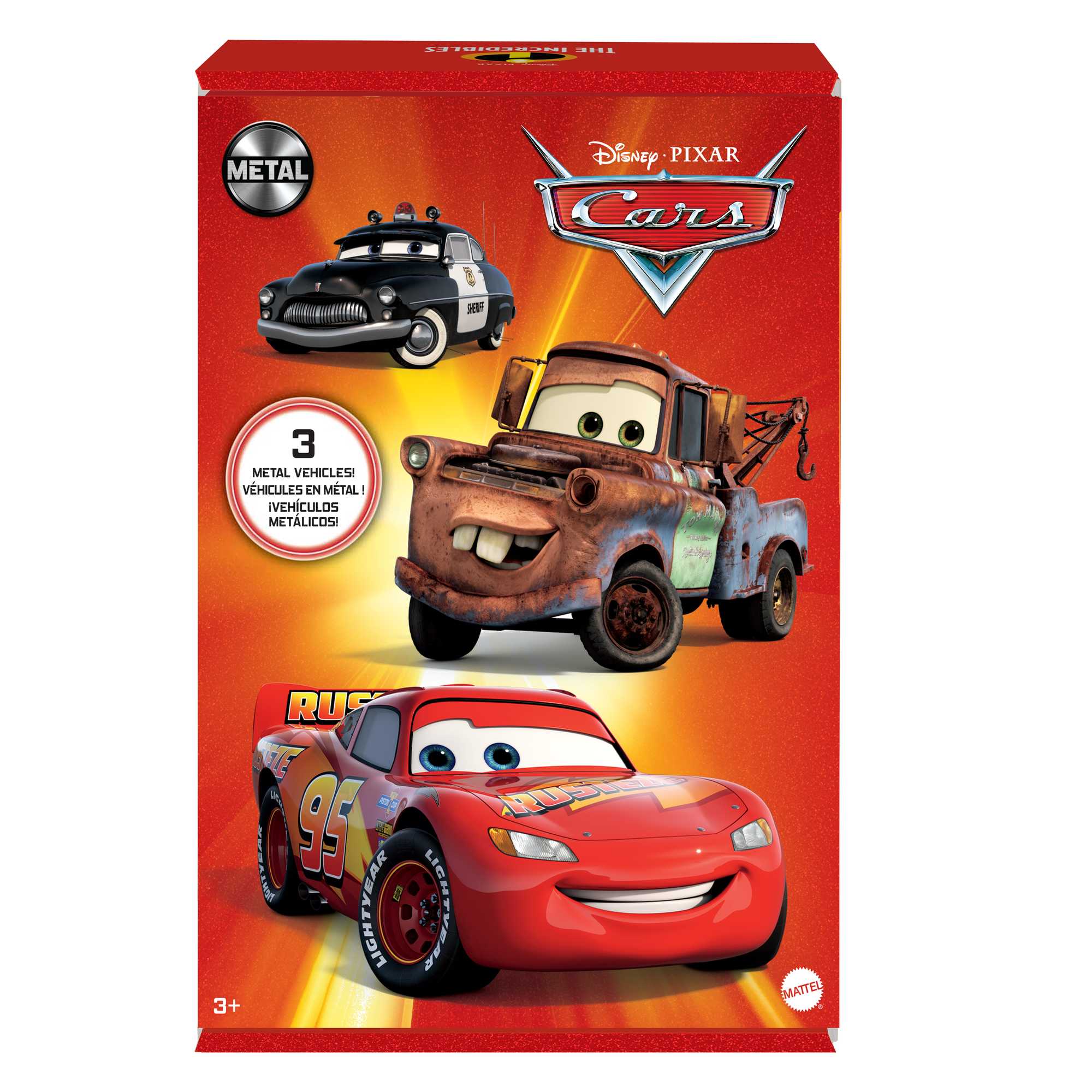 Disney And Pixar Cars Toys. 3 Die-Cast Vehicles. Radiator Springs - Image 6